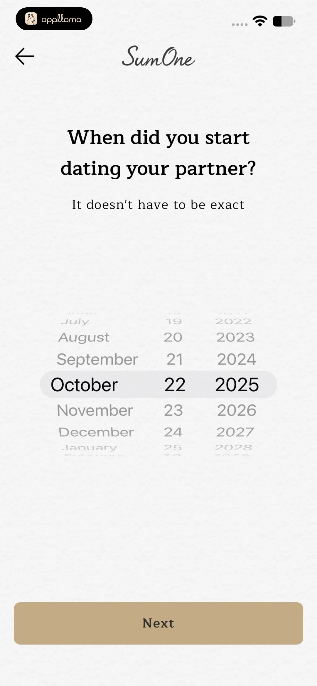 Relationship Start Date