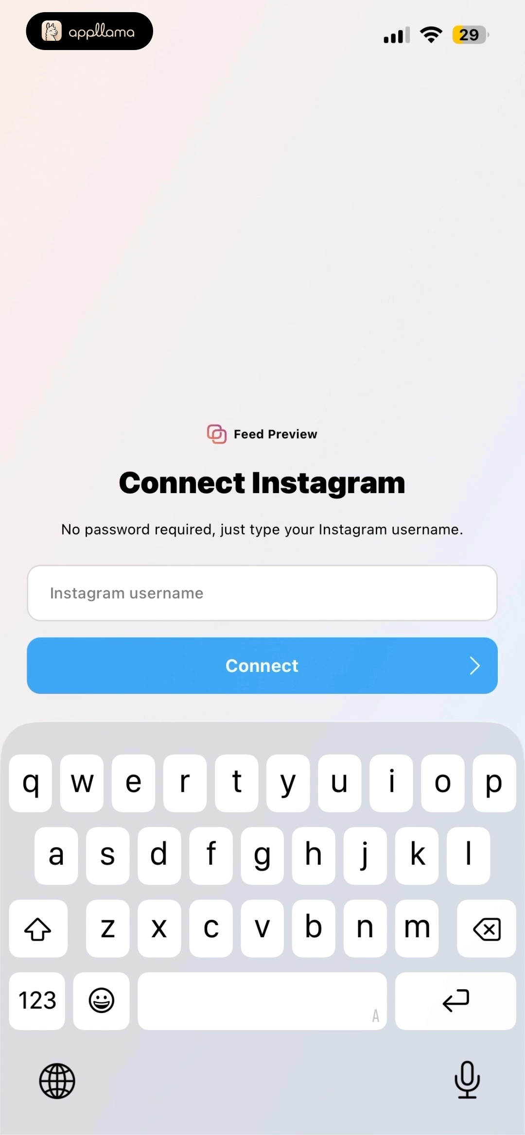 Instagram Connection