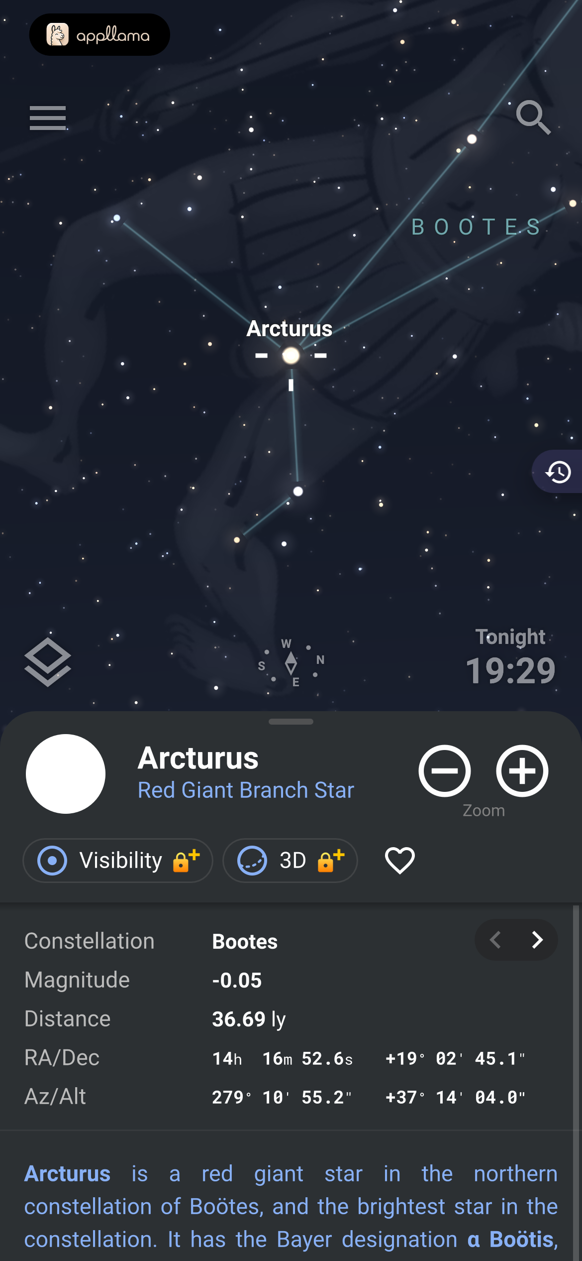 Arcturus Quick Info