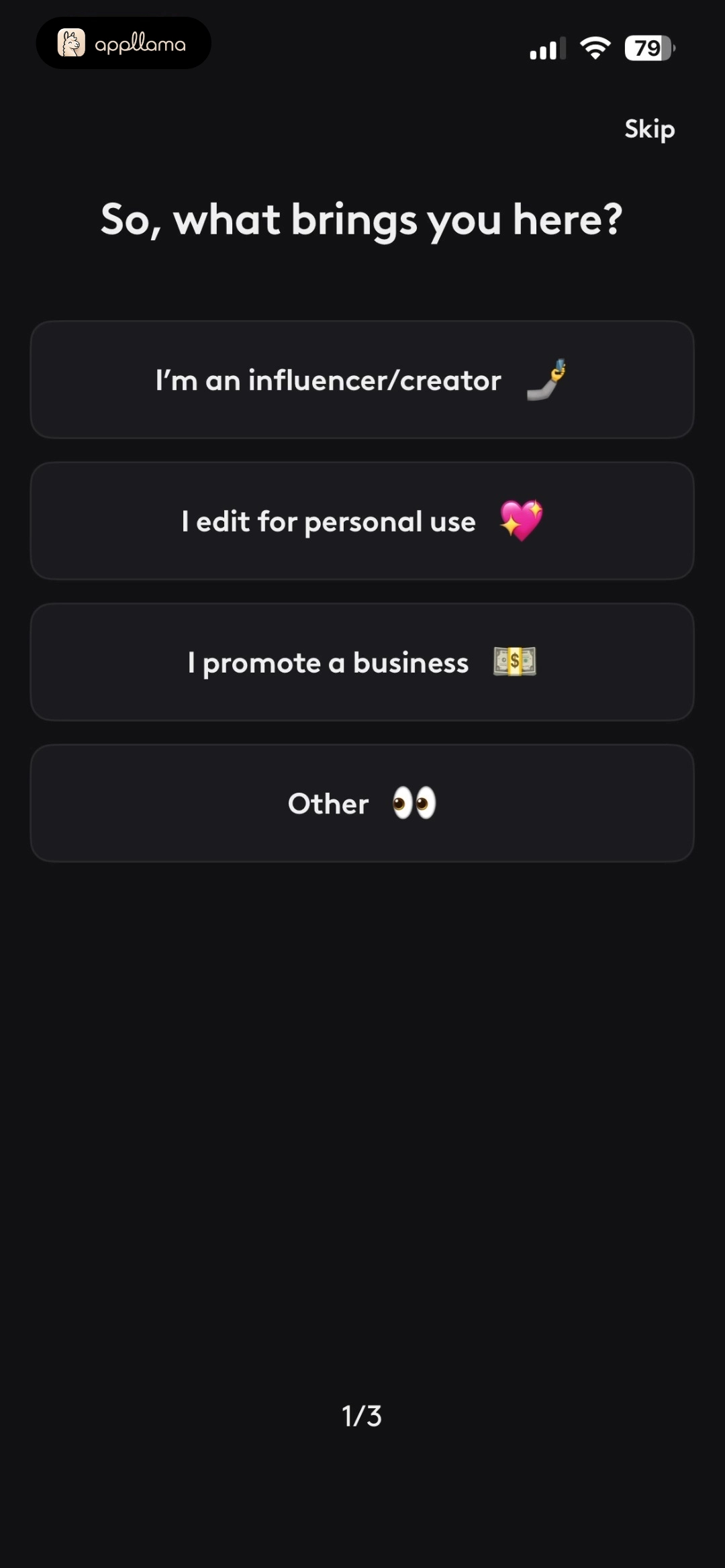 Onboarding User Type