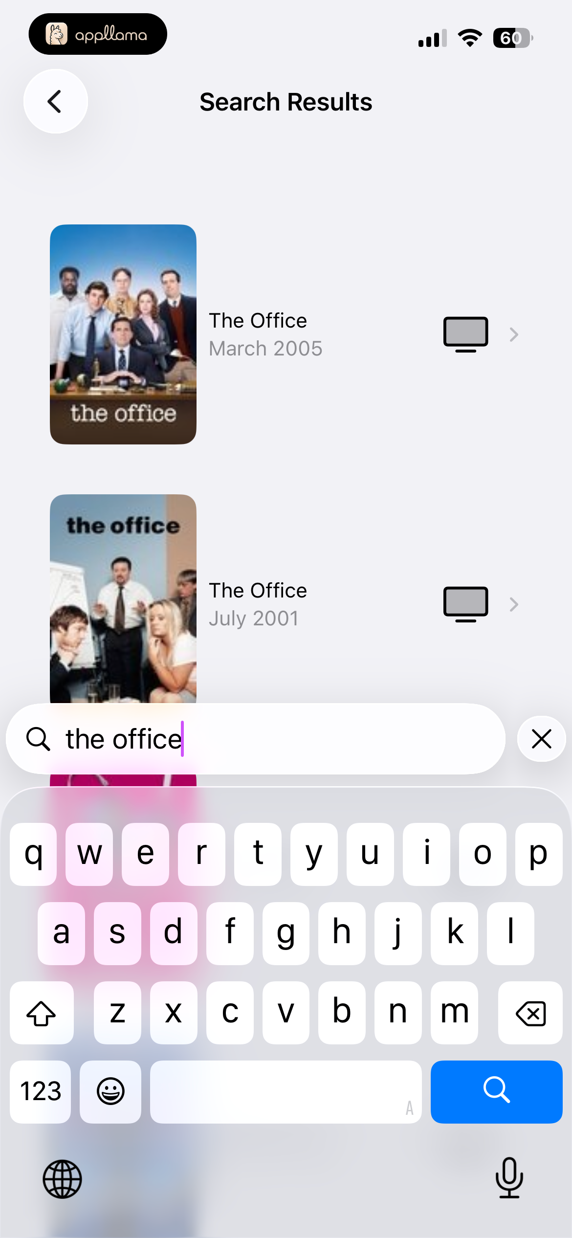 Search Results