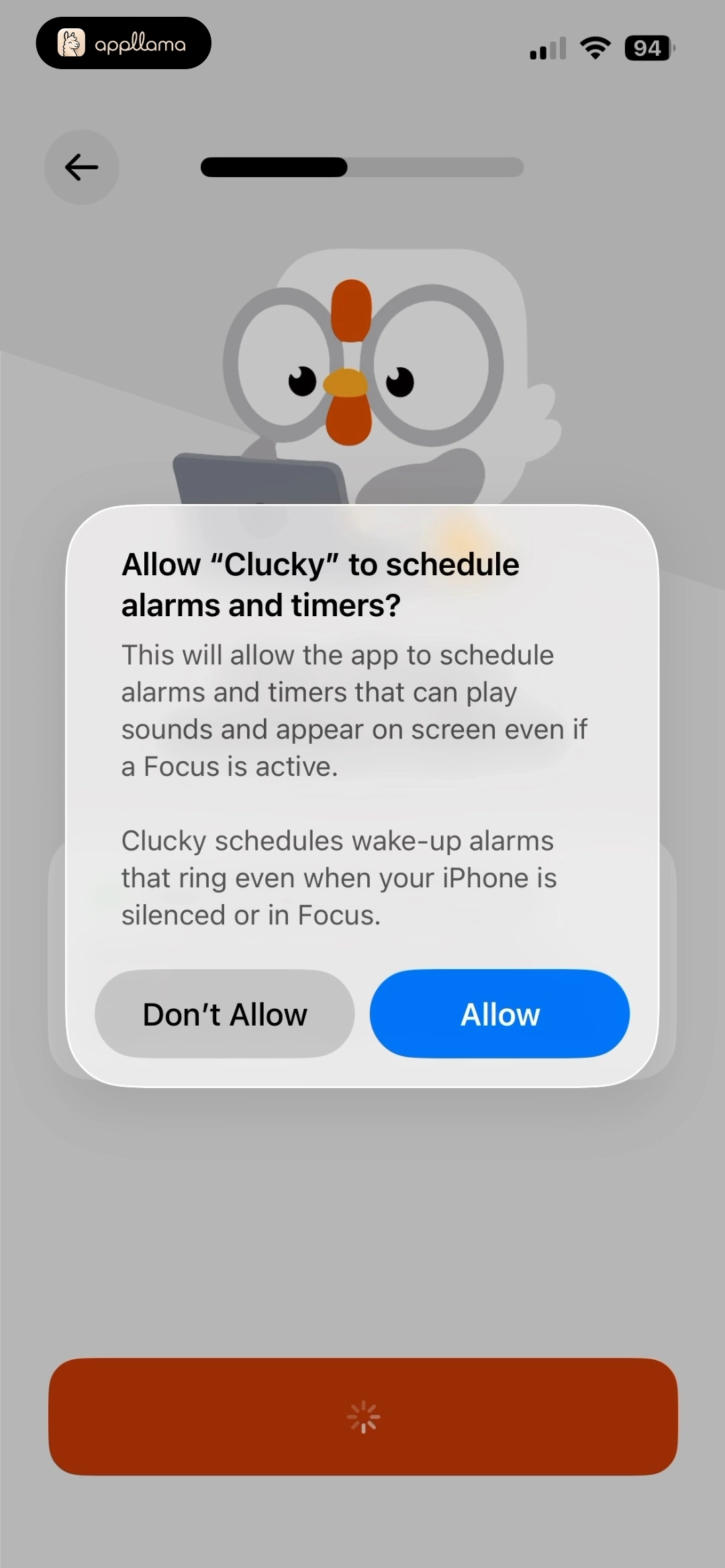 Alarm Scheduling Permission