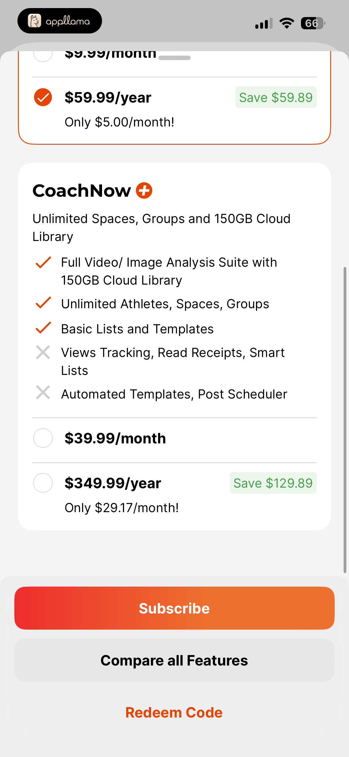 Premium Plan Details