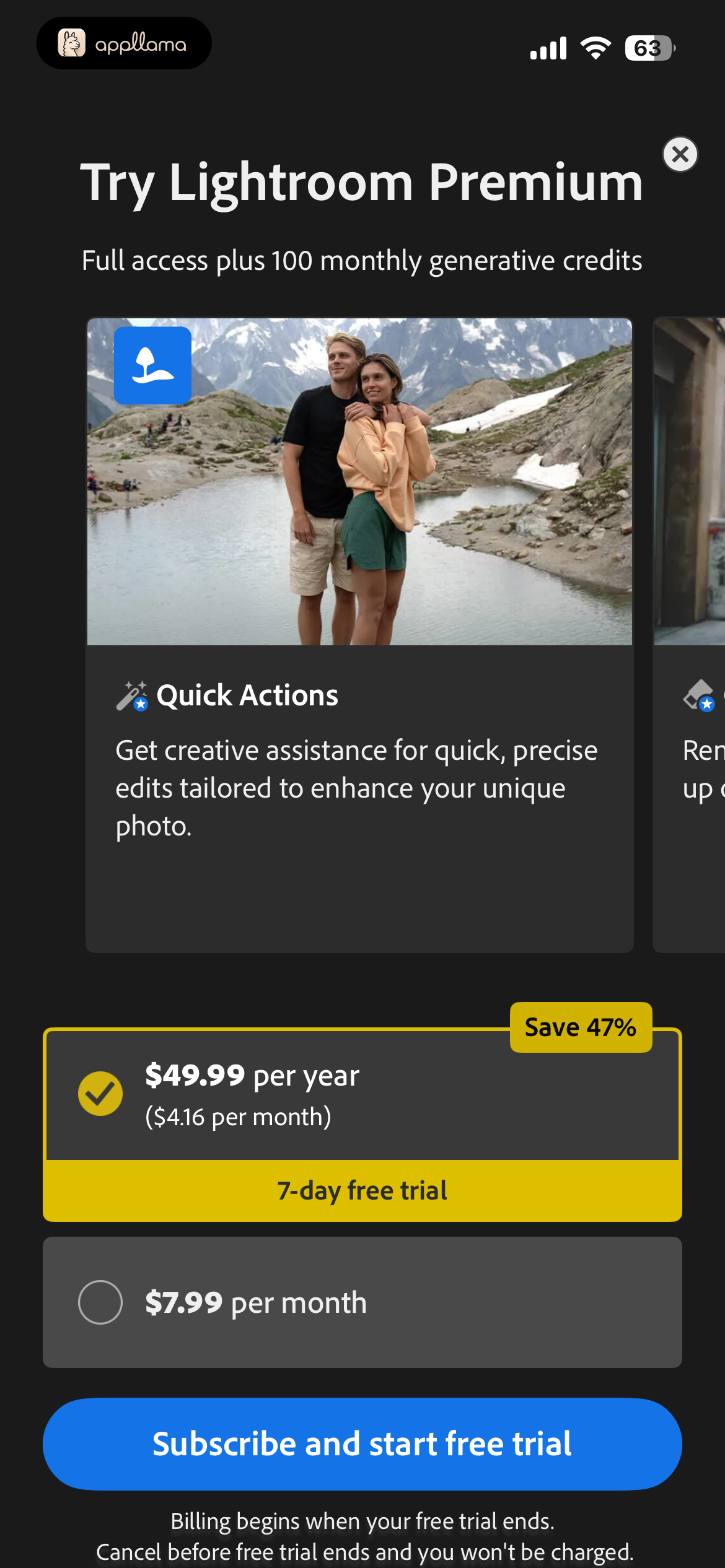 Subscription Offer