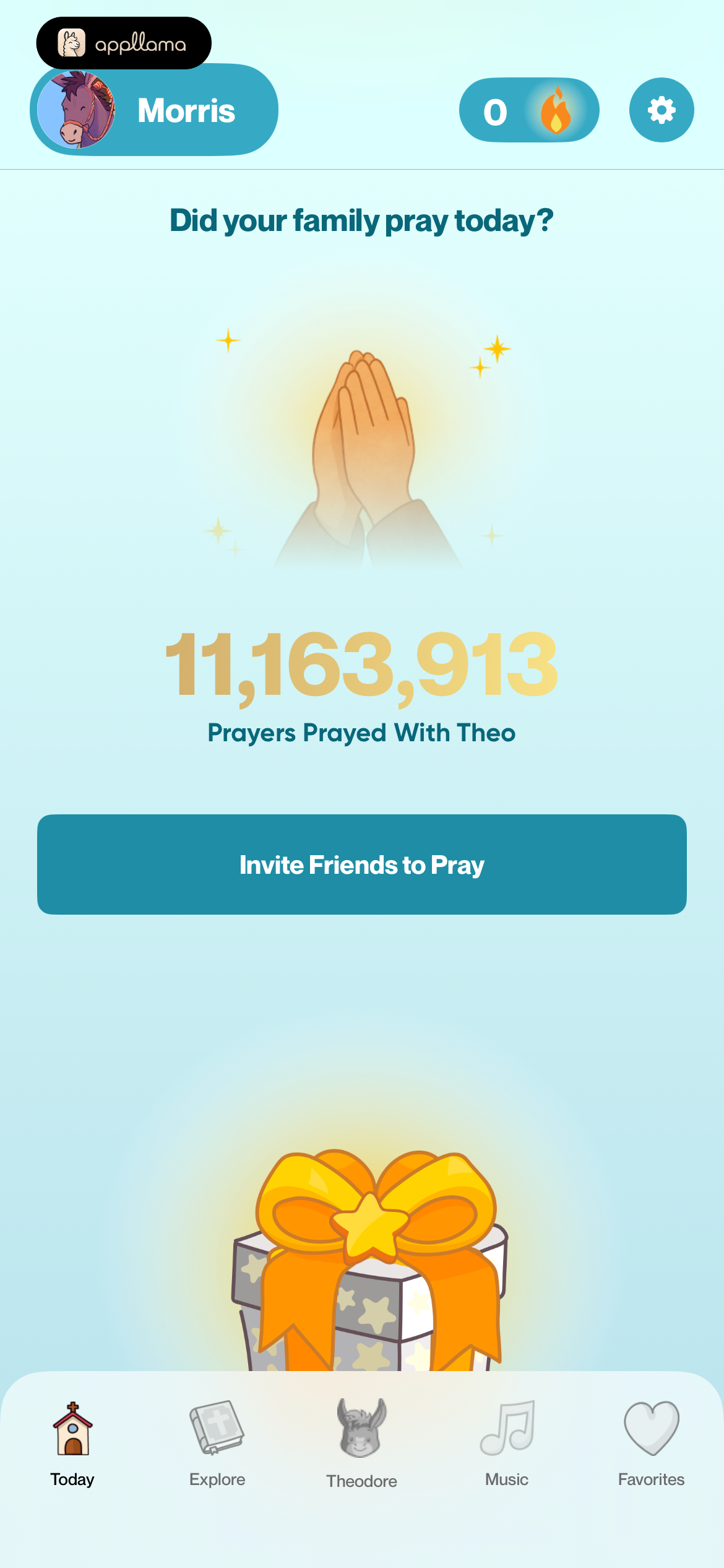 Family Prayer Check