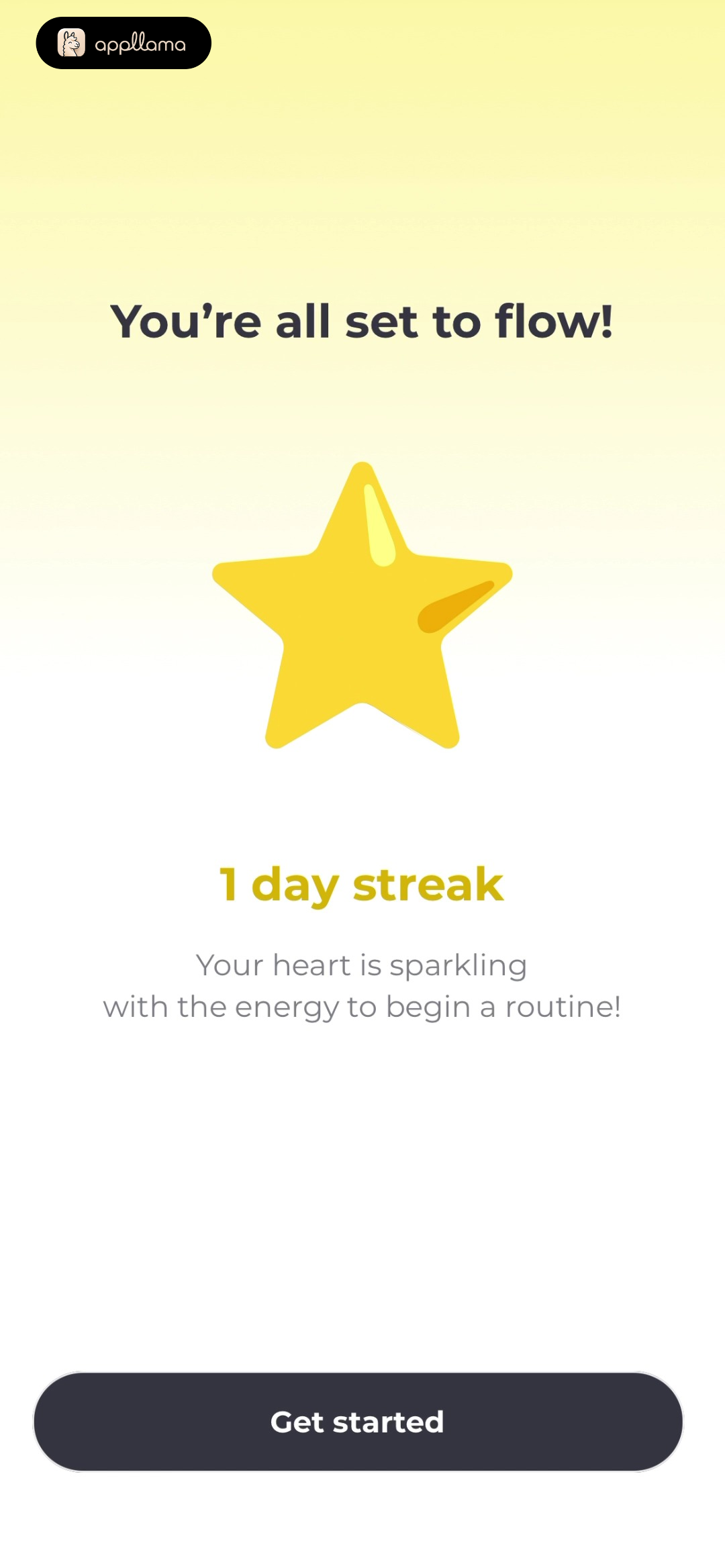 Onboarding Complete