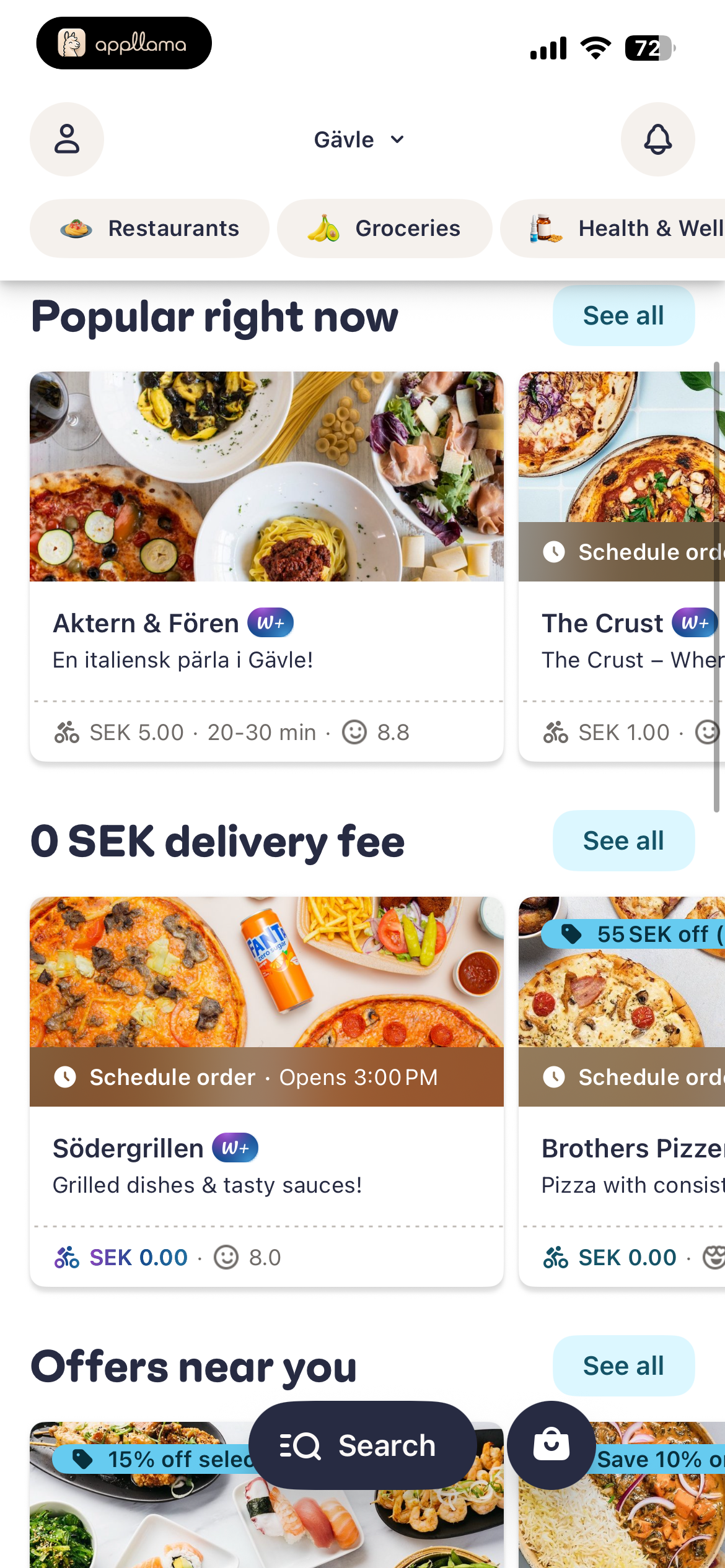 Home Discovery Feed