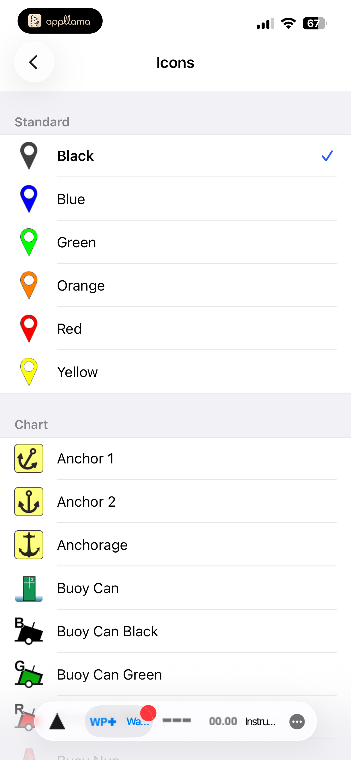 Waypoint Icon Picker