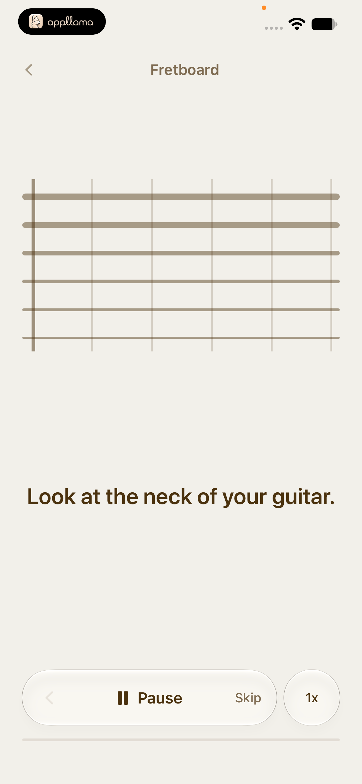 Fretboard Guided Lesson