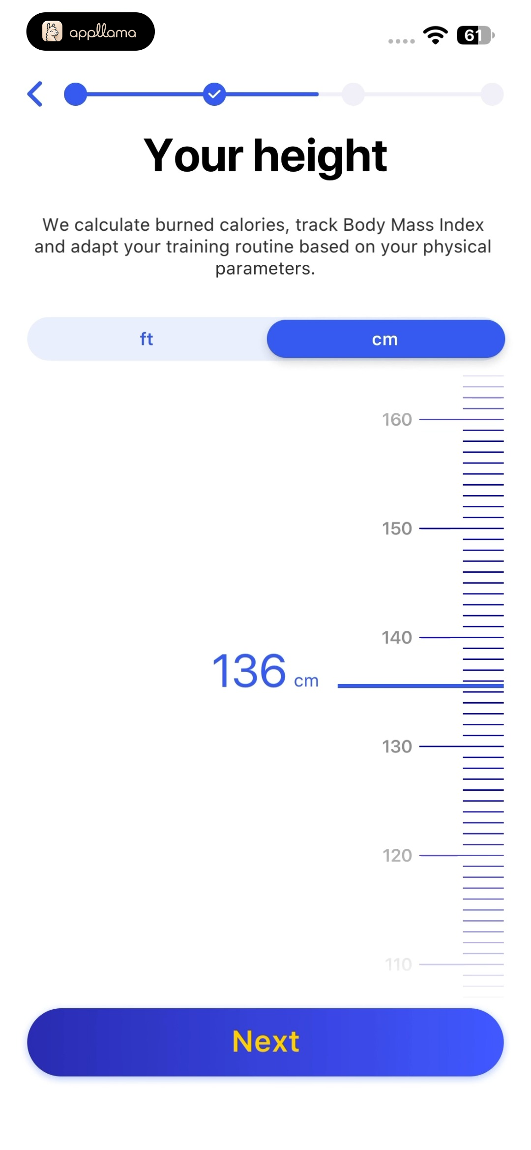 Height Selection