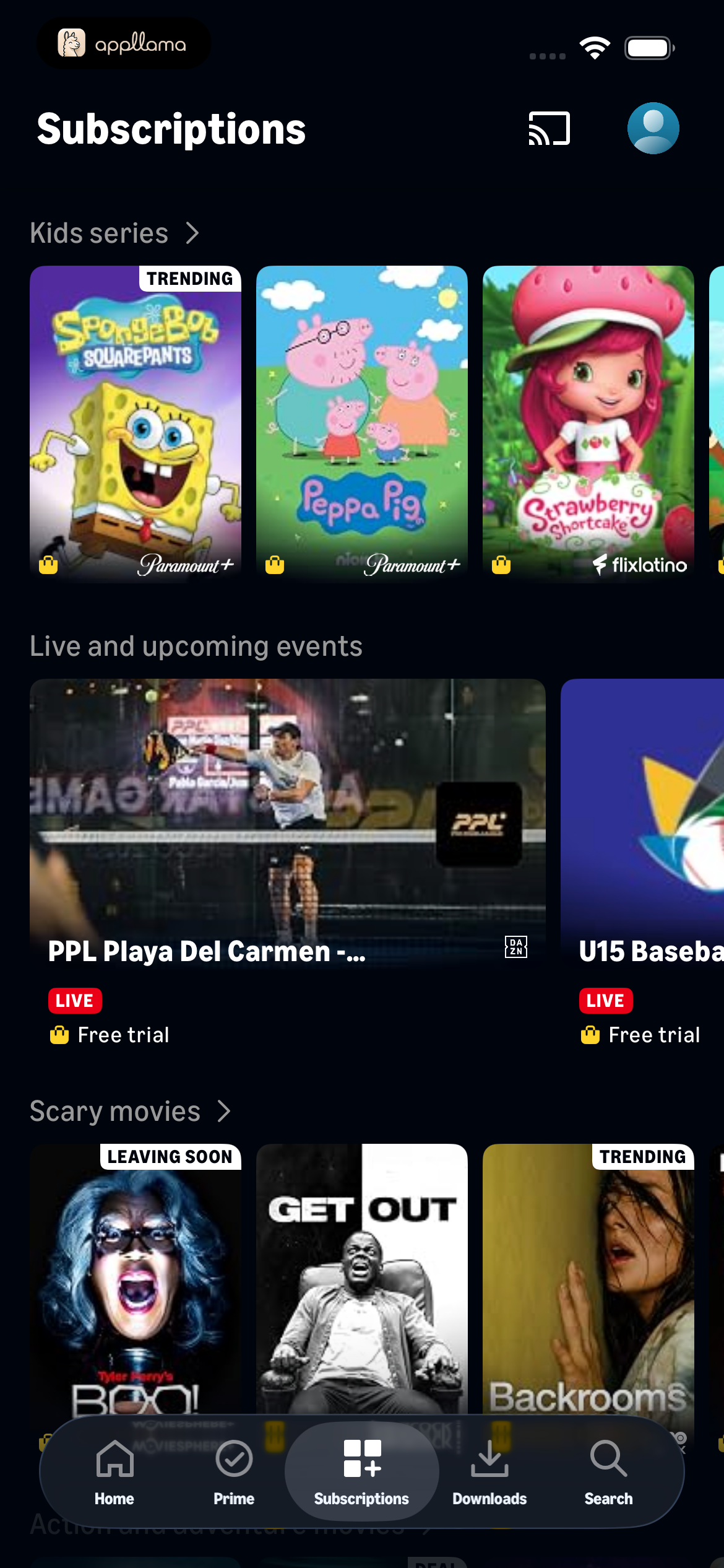 Subscription Categories