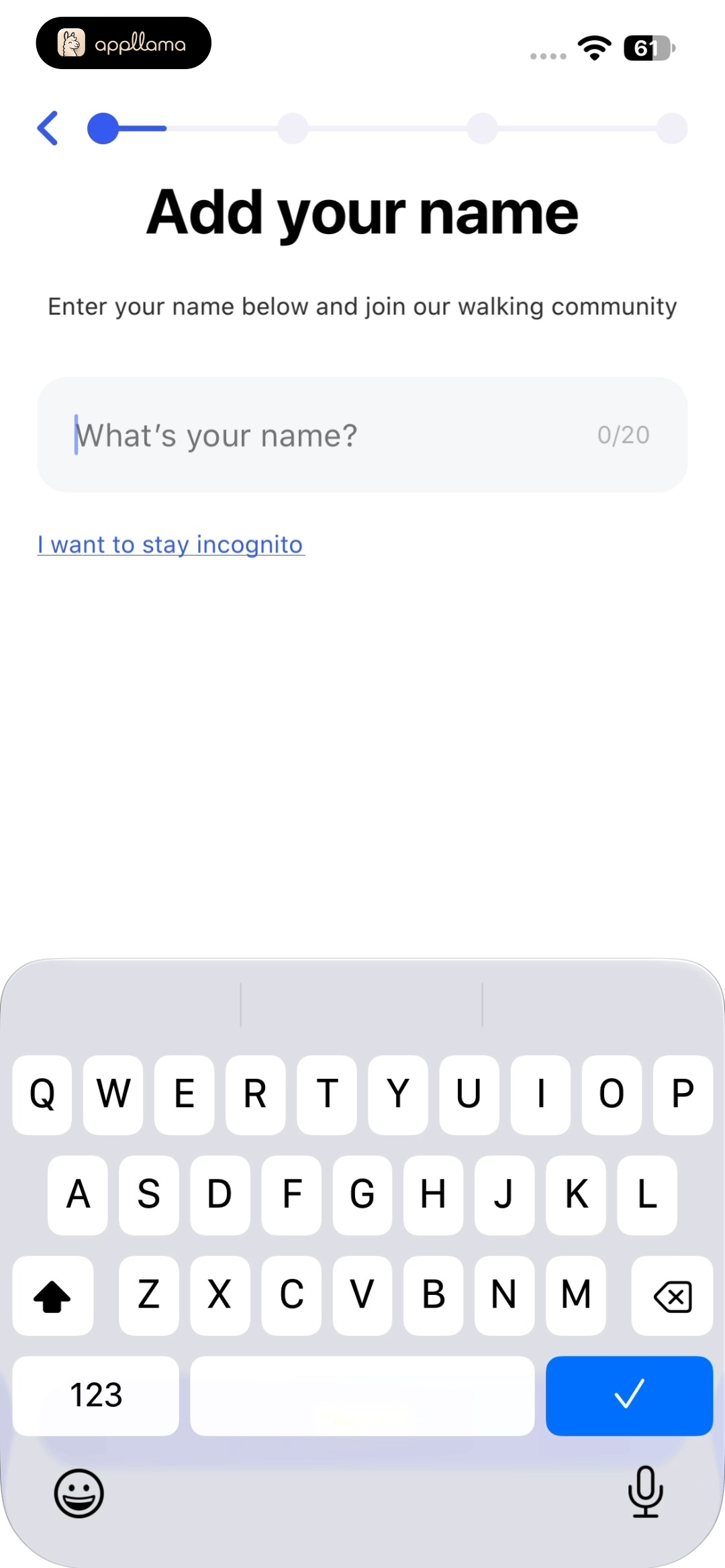 Name Entry