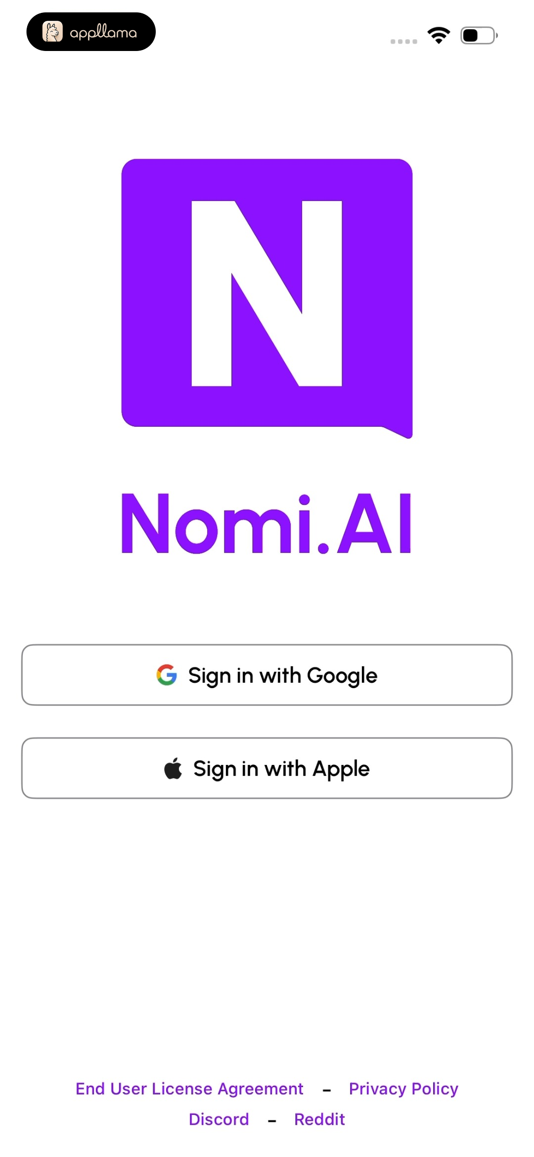 Sign In