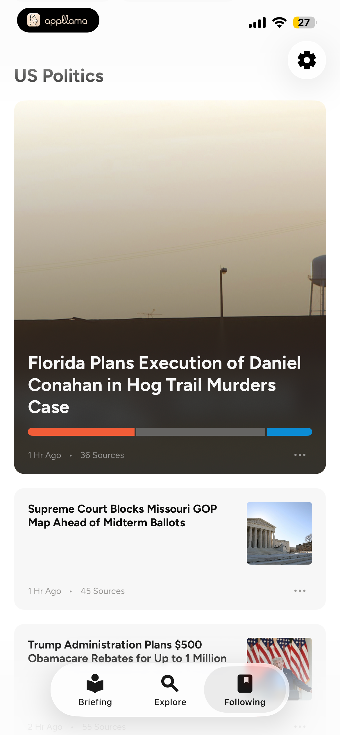 US Politics Feed