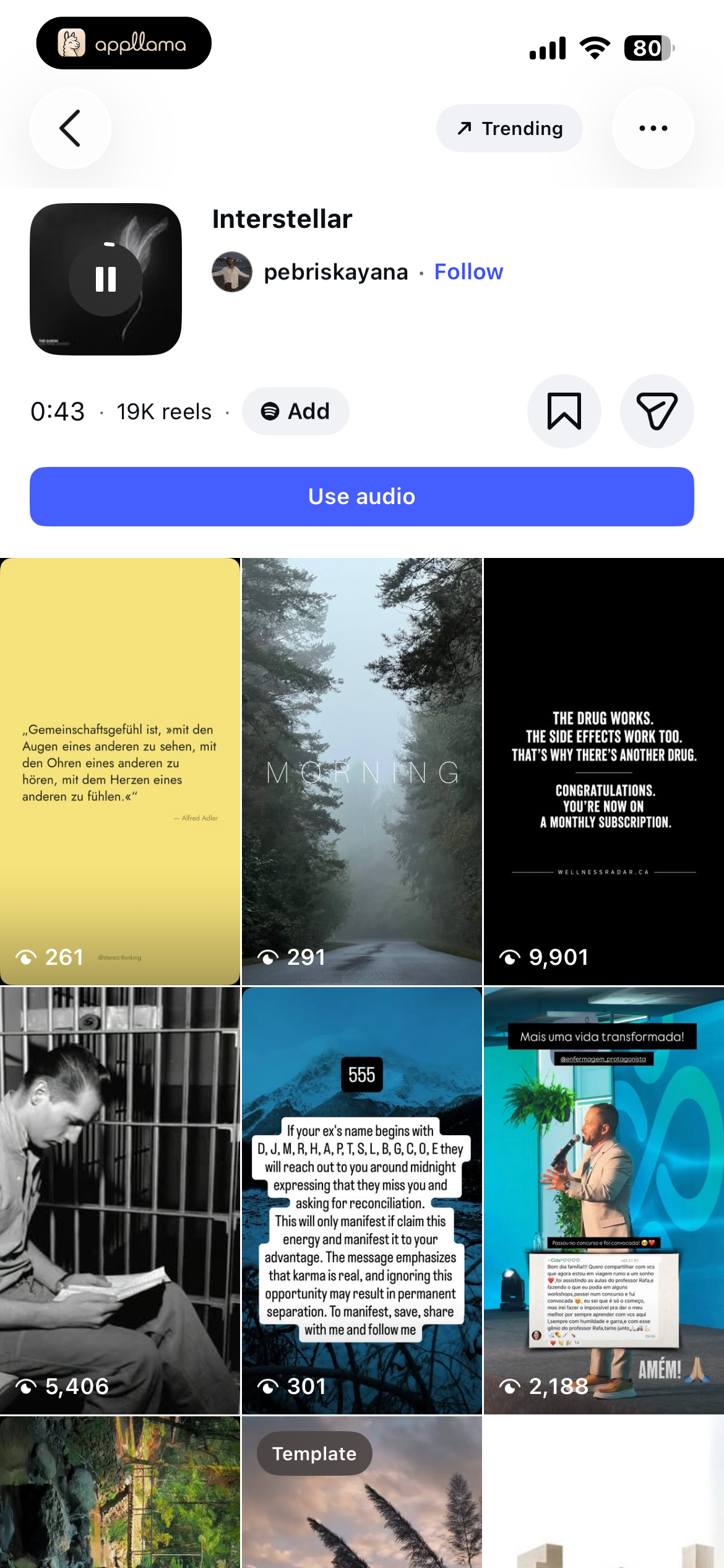 Audio Detail
