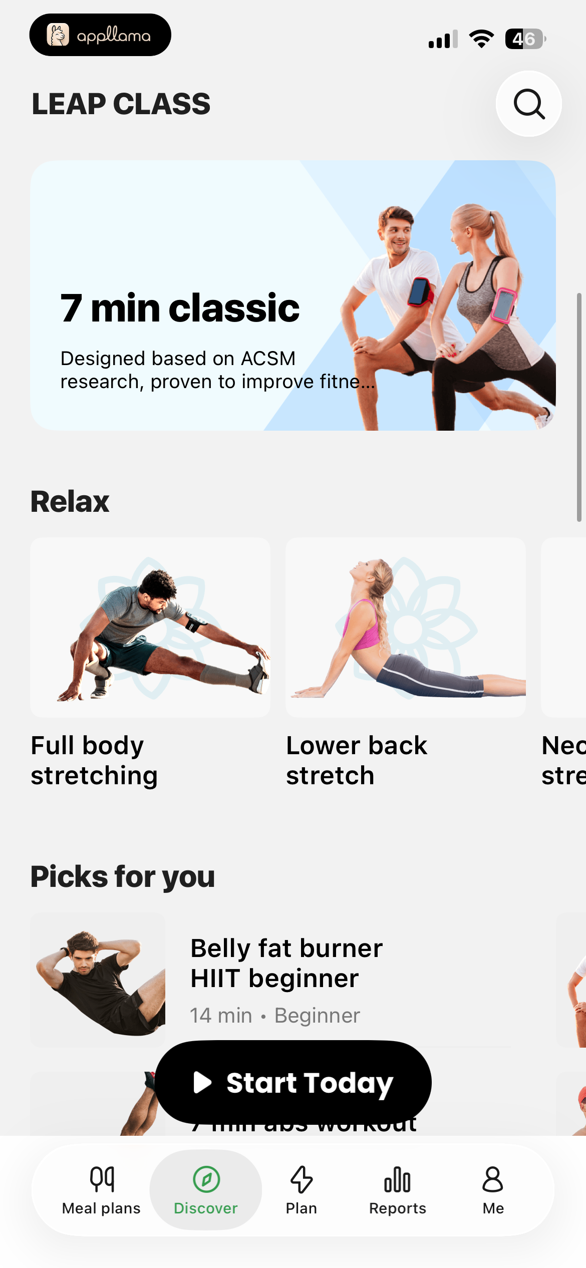 Workout Library