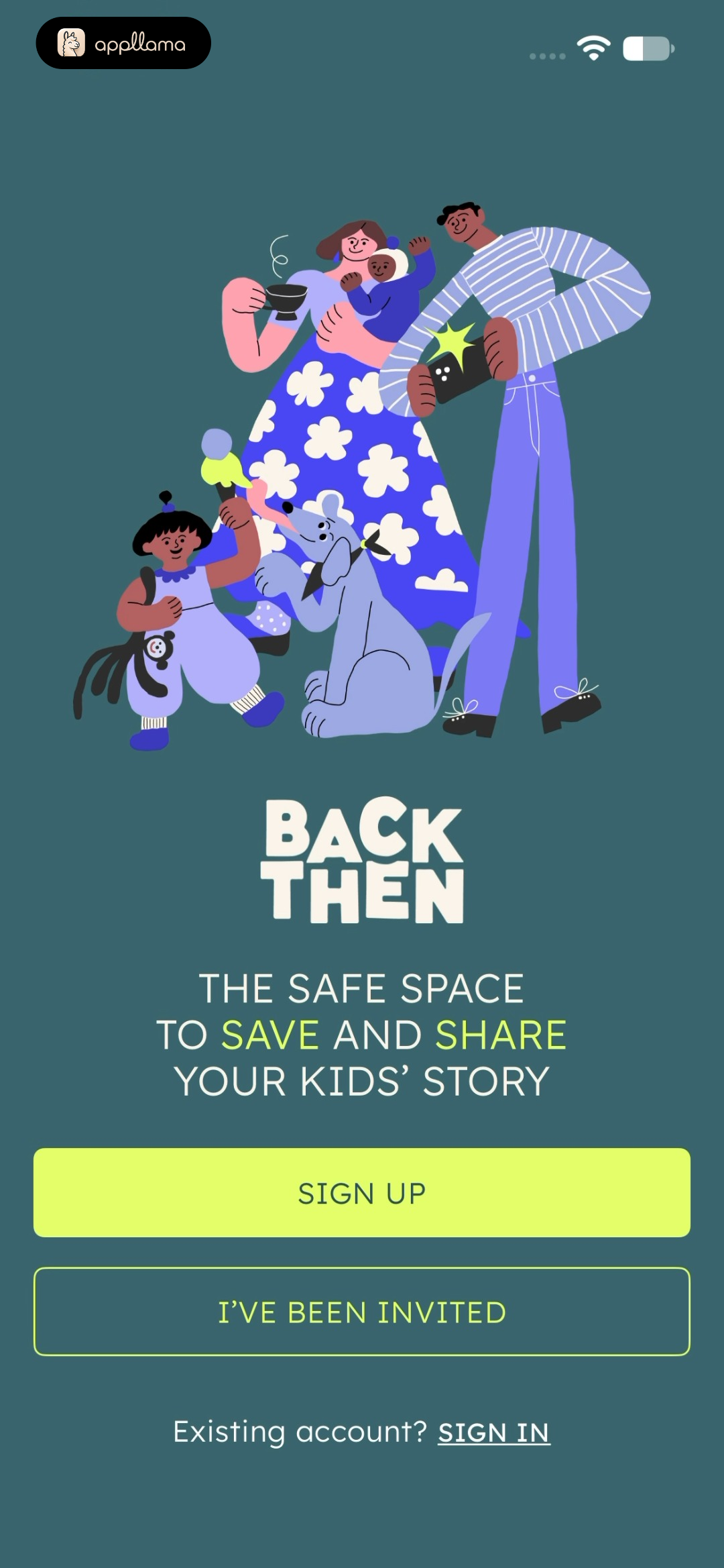 Welcome Screen