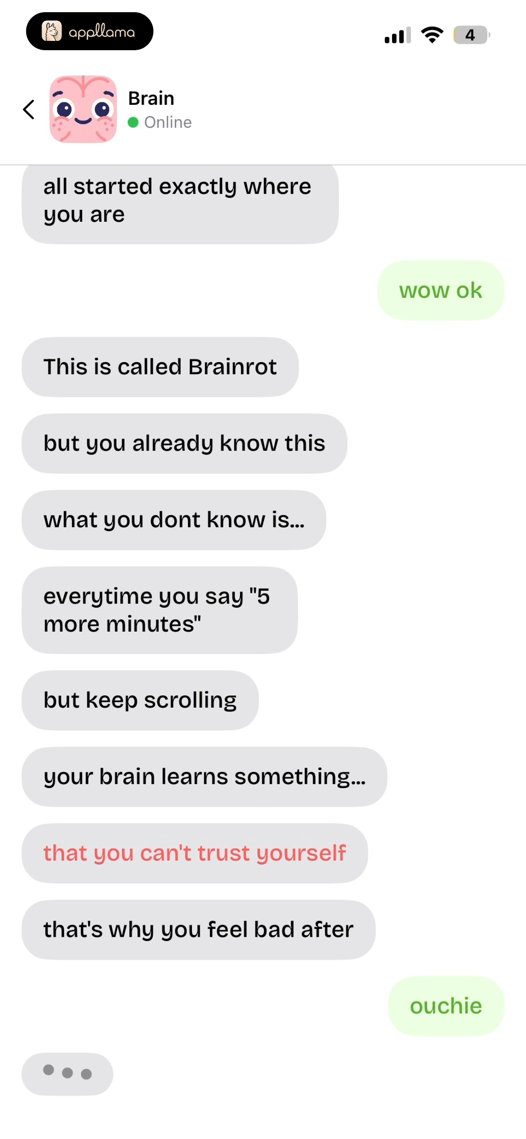 Chat Scenario