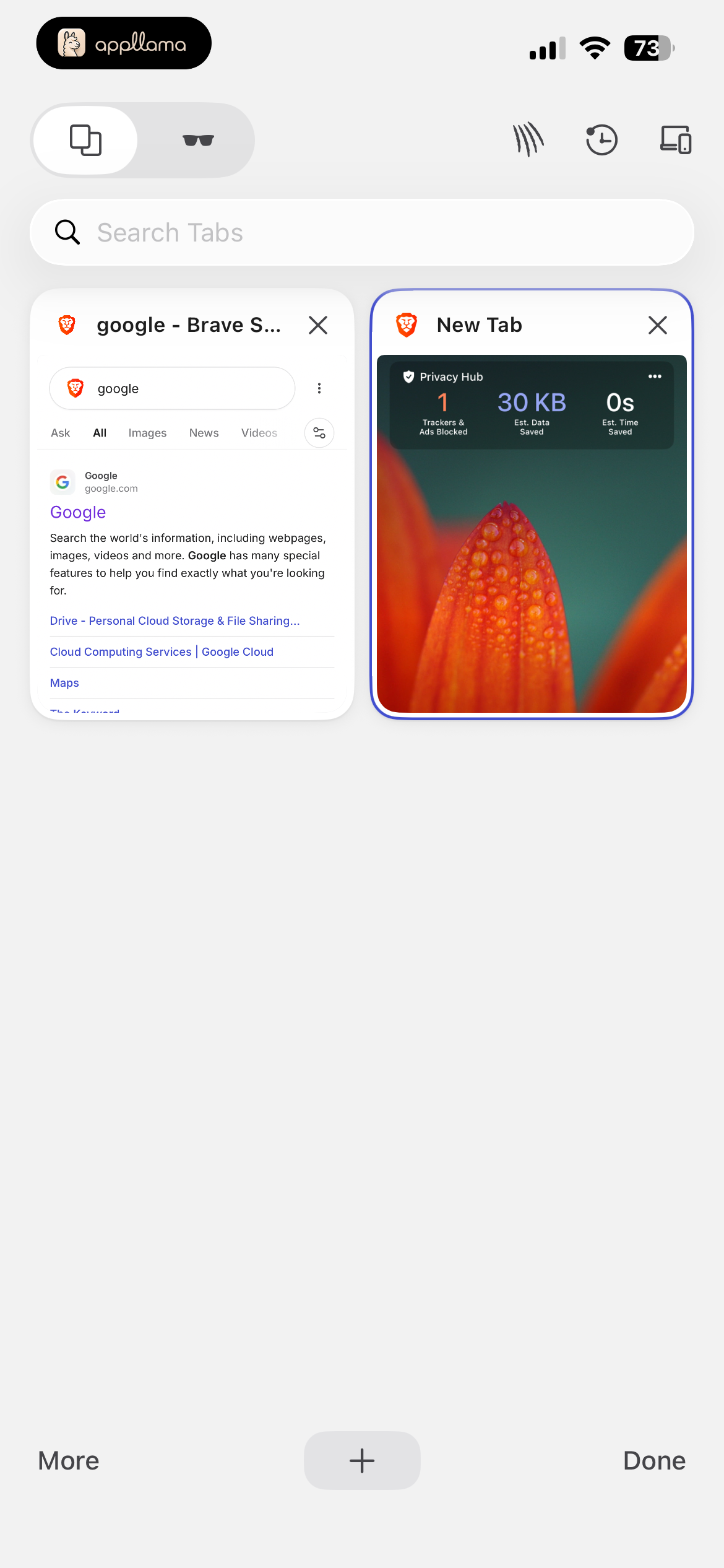 Tab Switcher