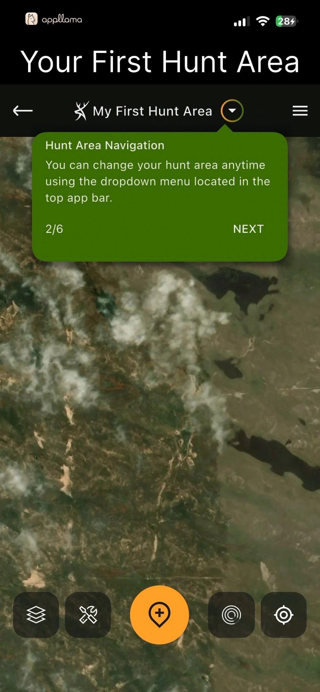 Hunt Area Navigation