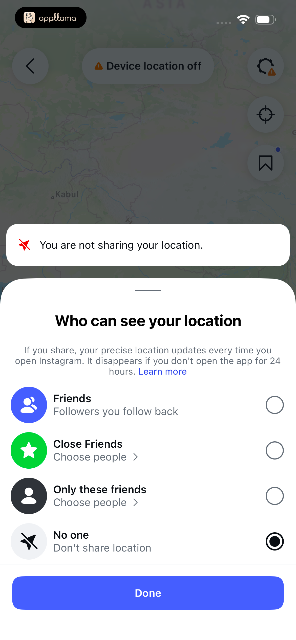 Location Audience