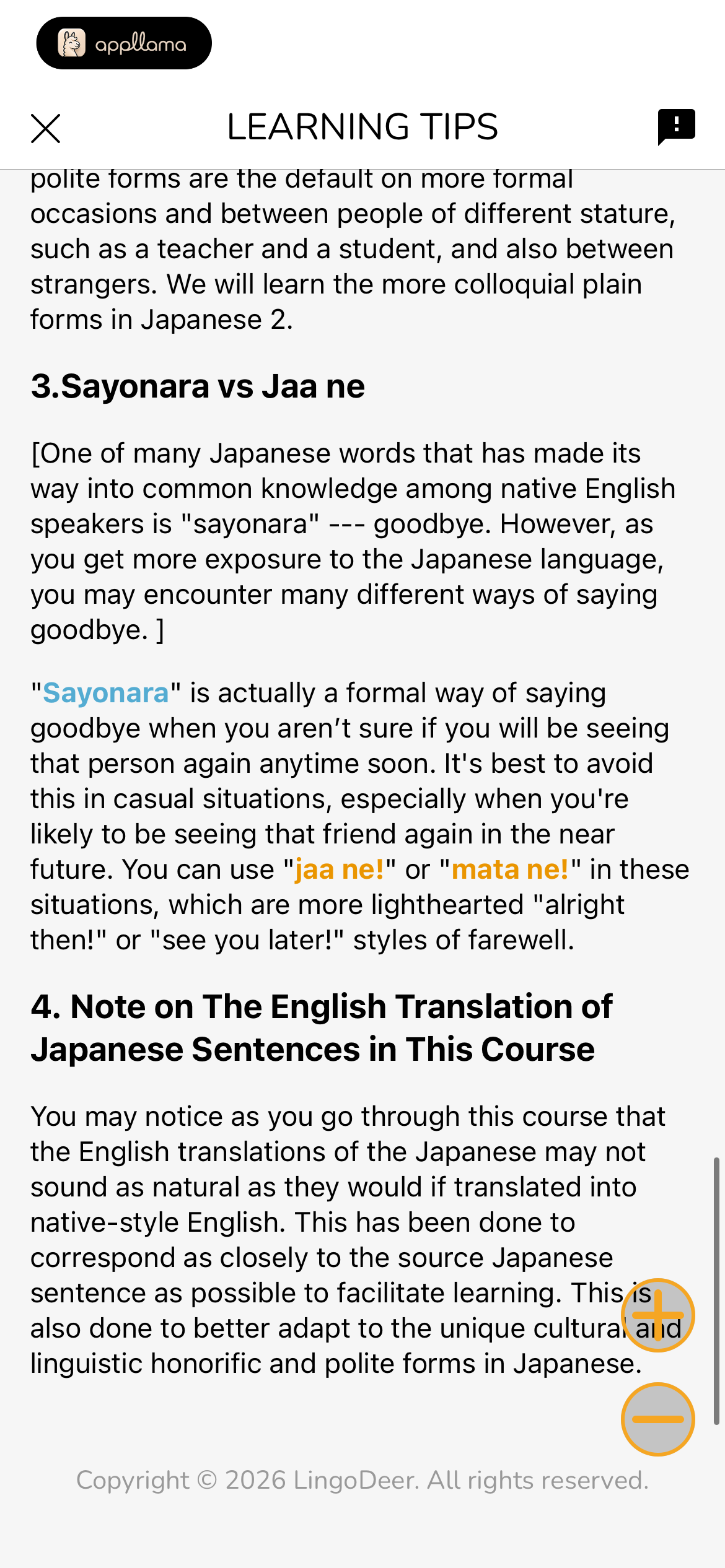 Learning Tips Notes