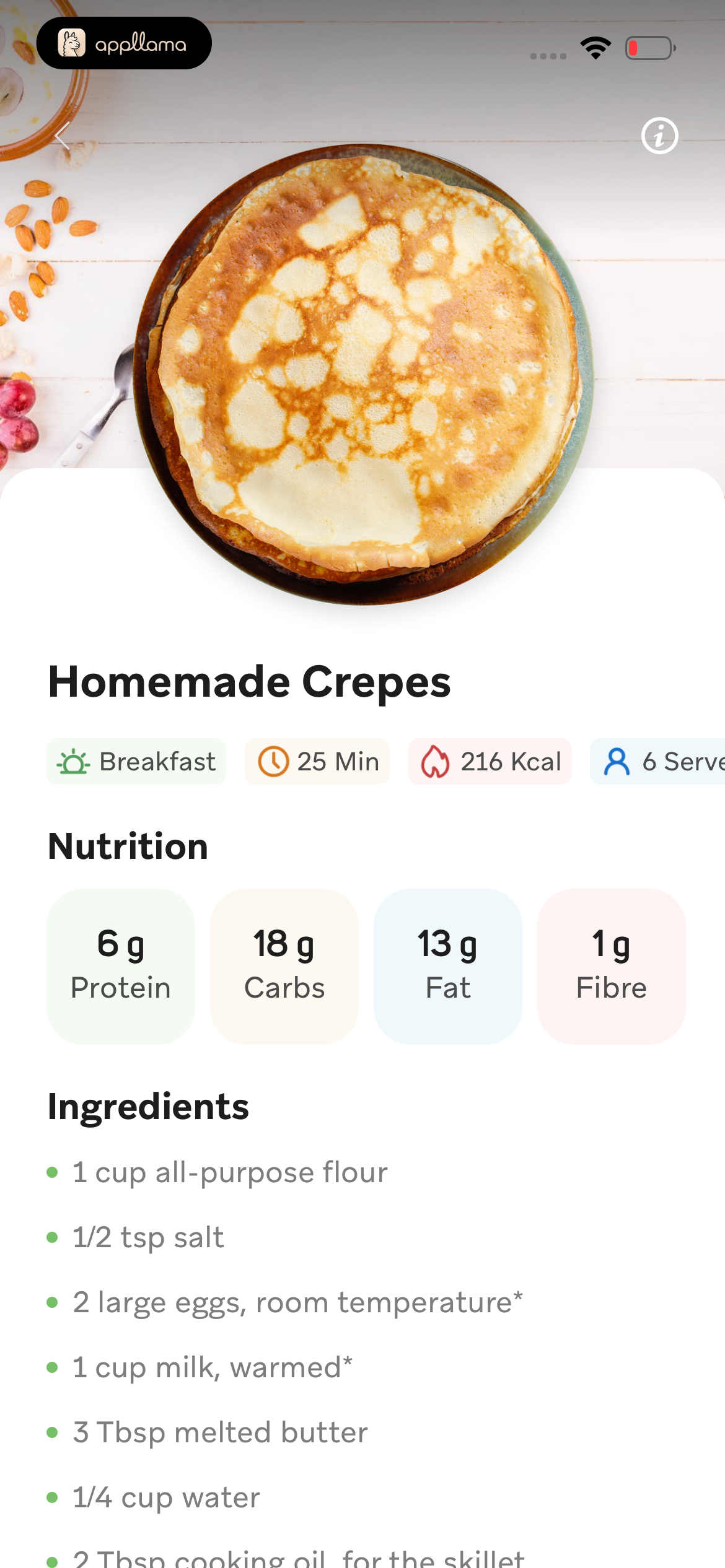 Recipe Detail