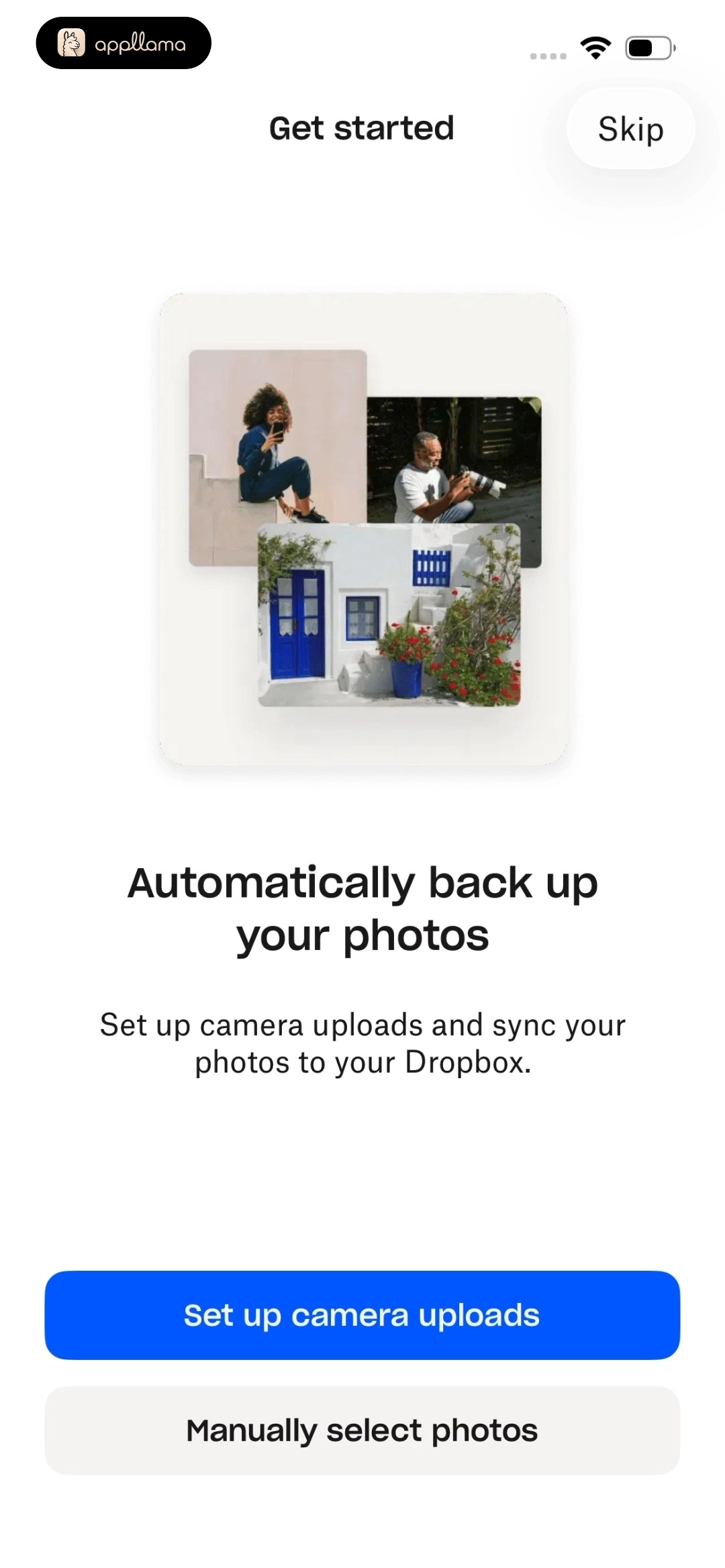 Photo Backup Setup