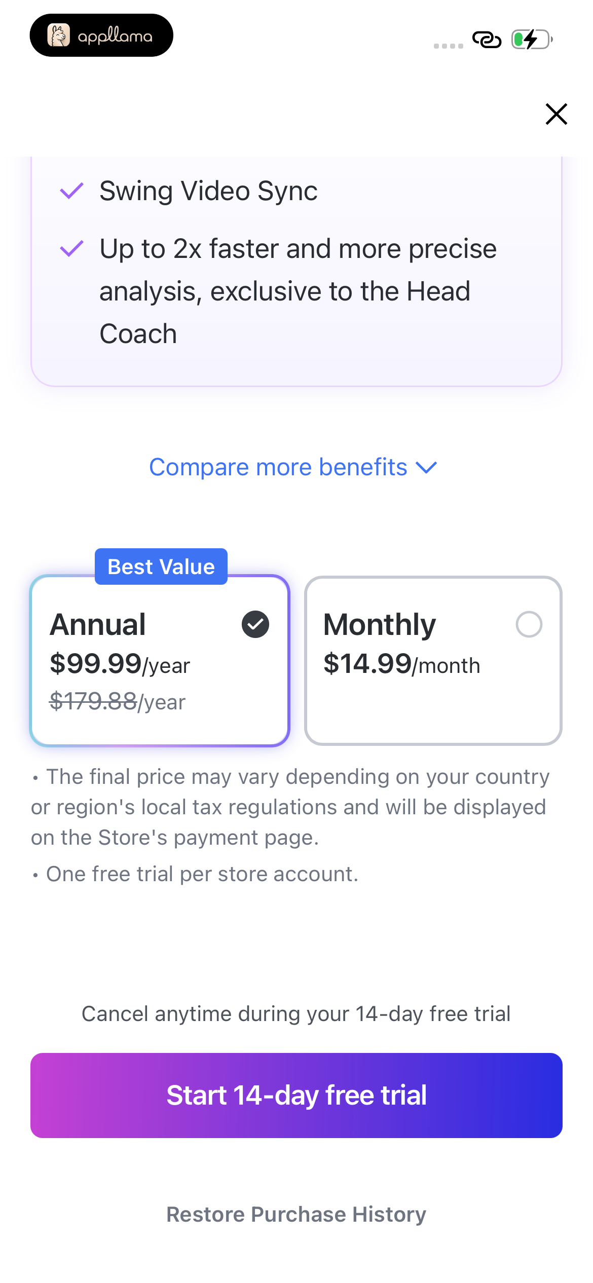Subscription Offer
