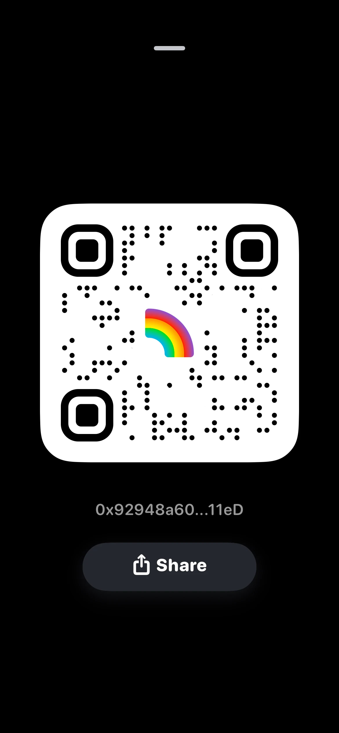Receive Wallet QR Code
