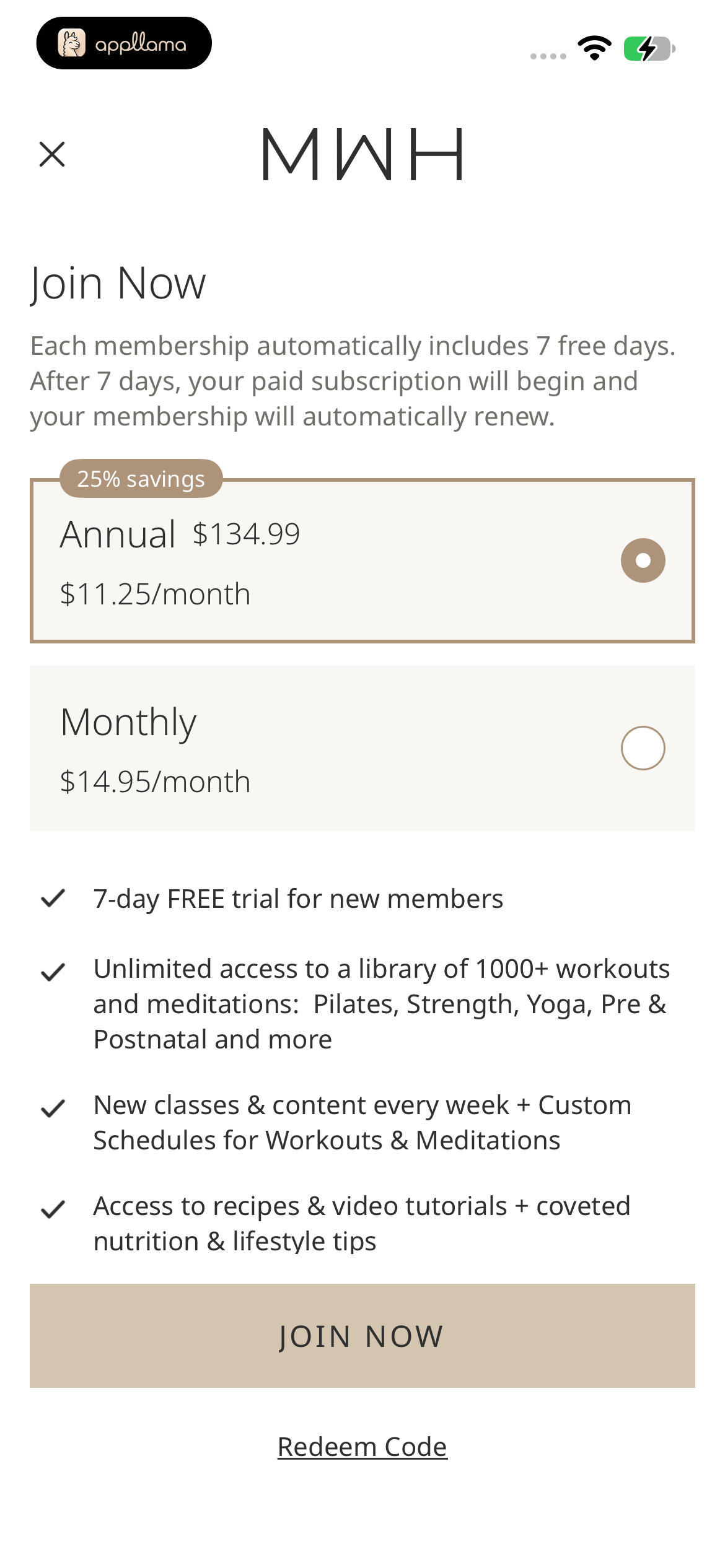 Subscription Offer