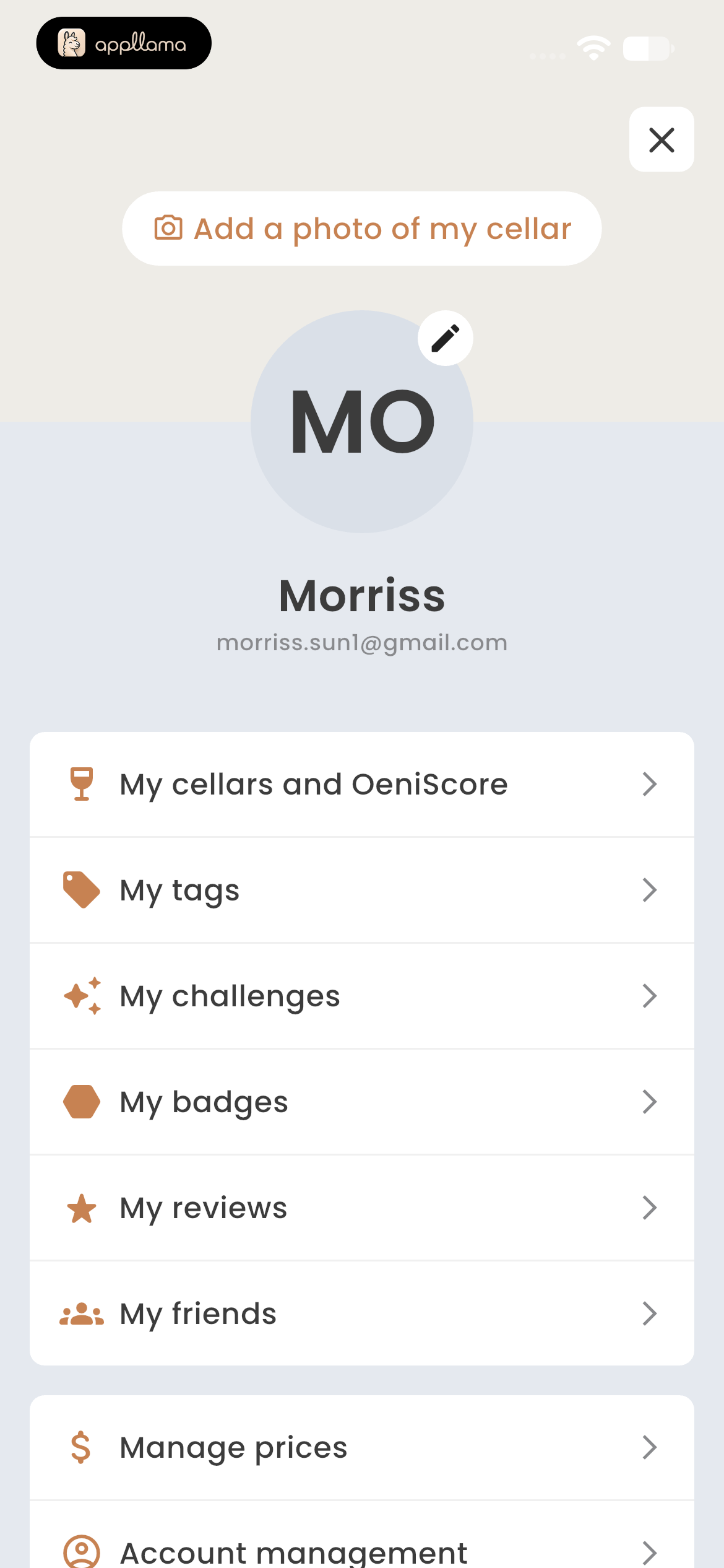 User Profile
