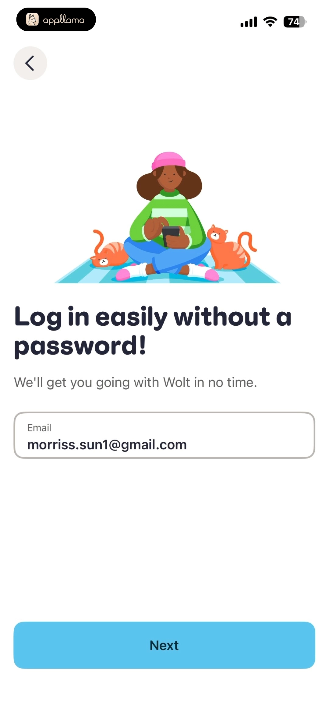 Passwordless Email Login