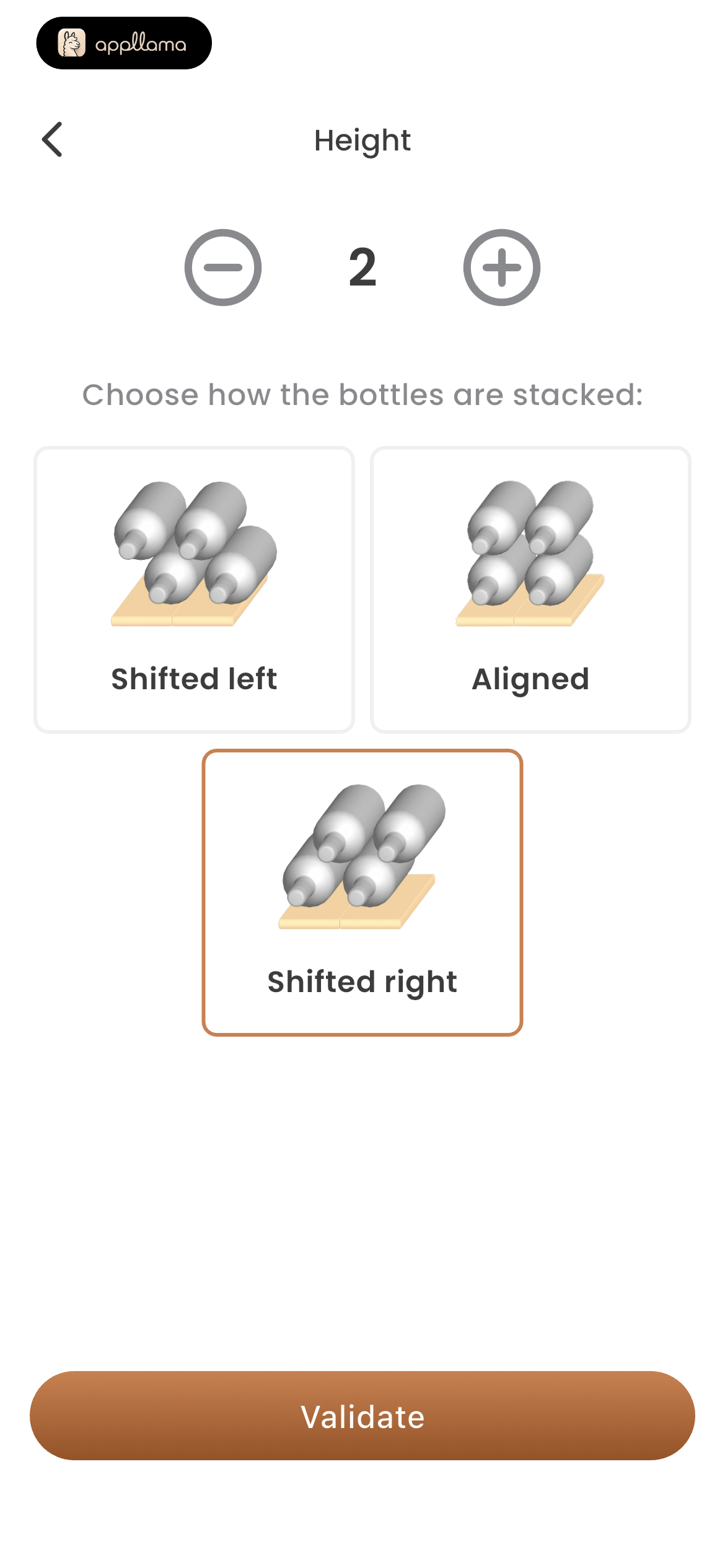 Rack Height Configuration