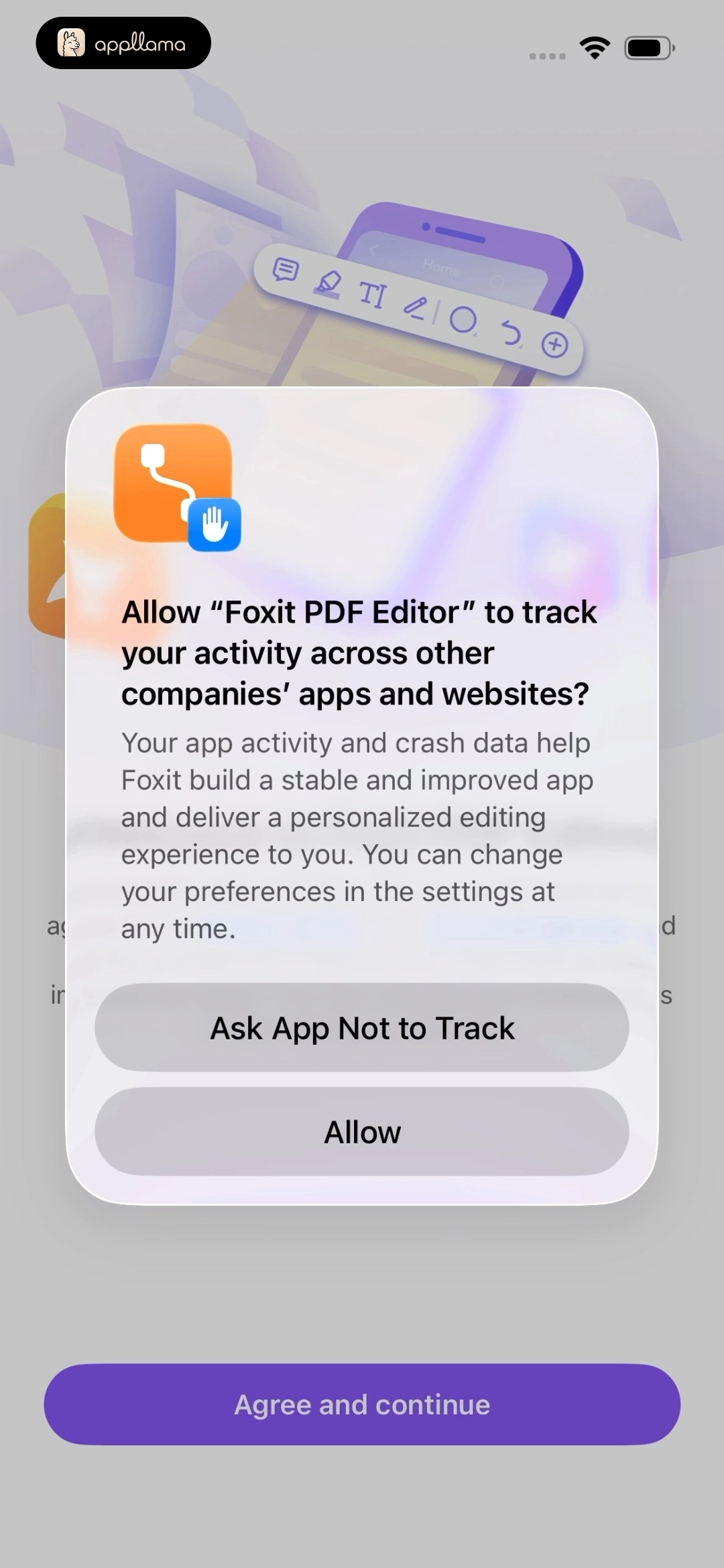 App Tracking Permission