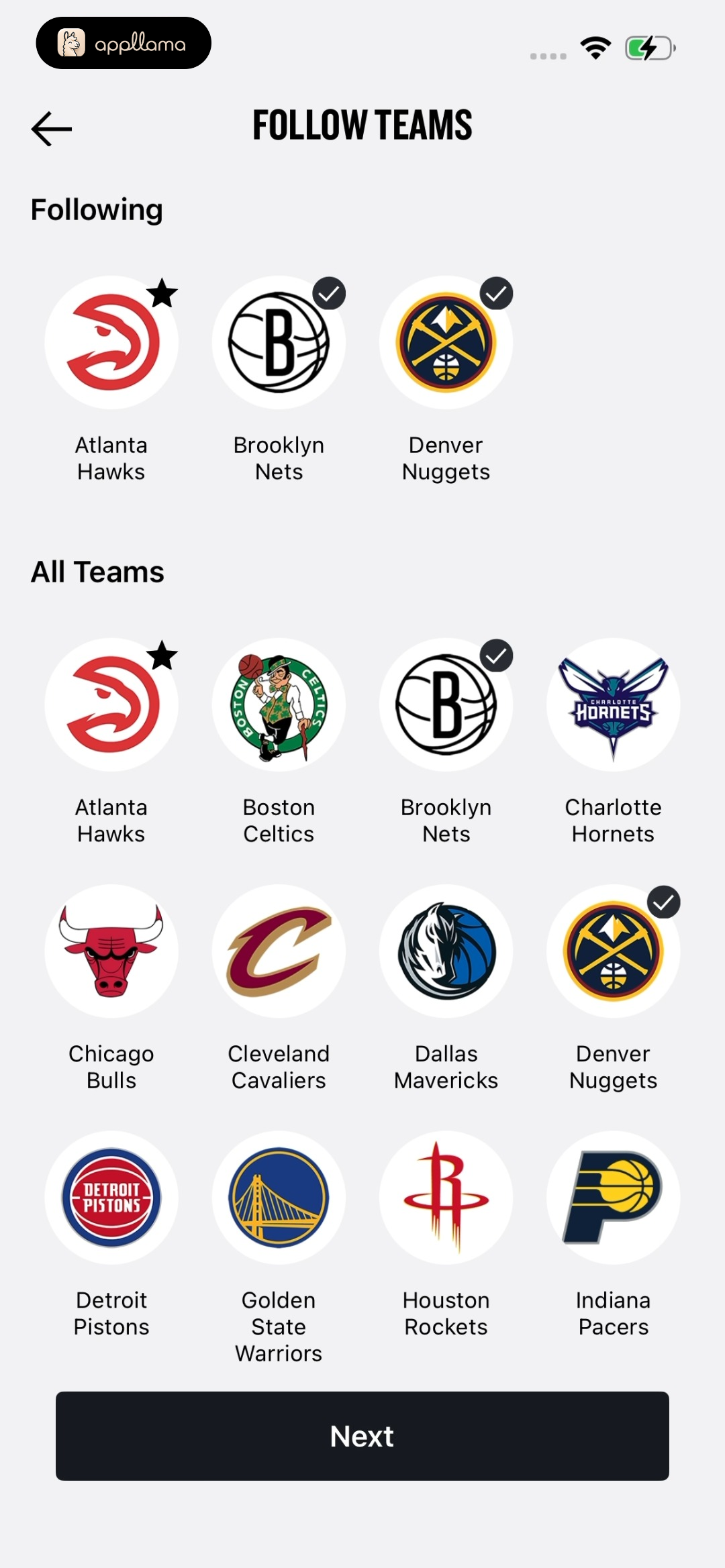 Follow Teams