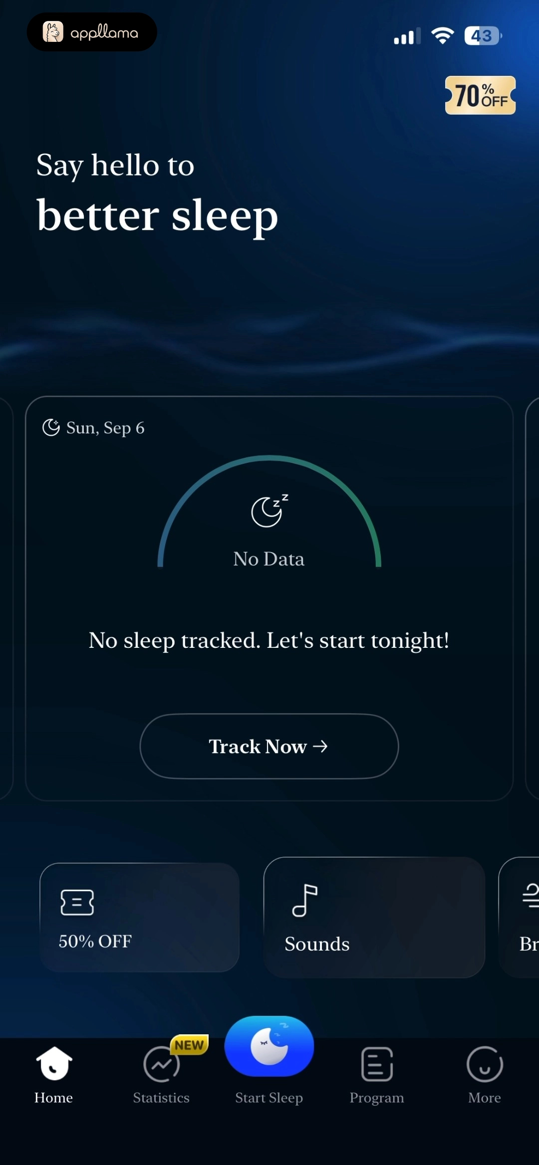 Sleep Home Dashboard