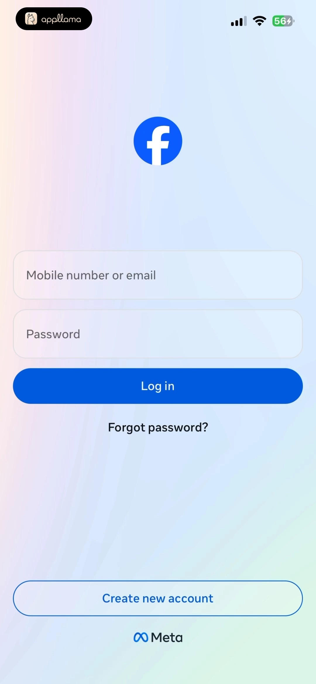 Facebook Login