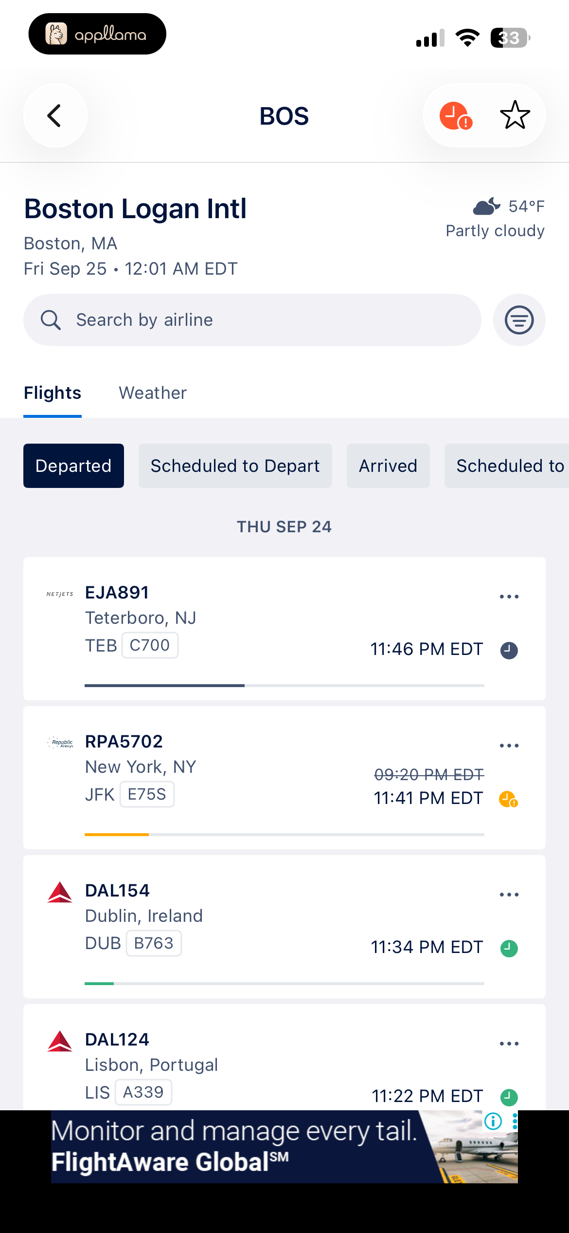 Airport Flights