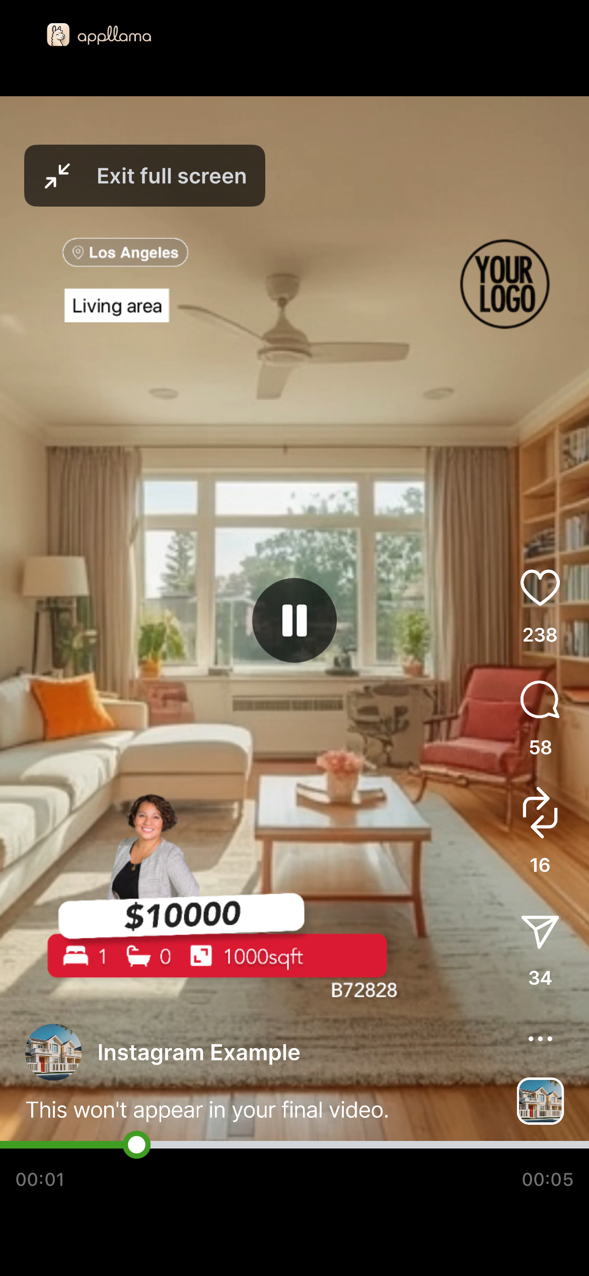 Generated Video Preview