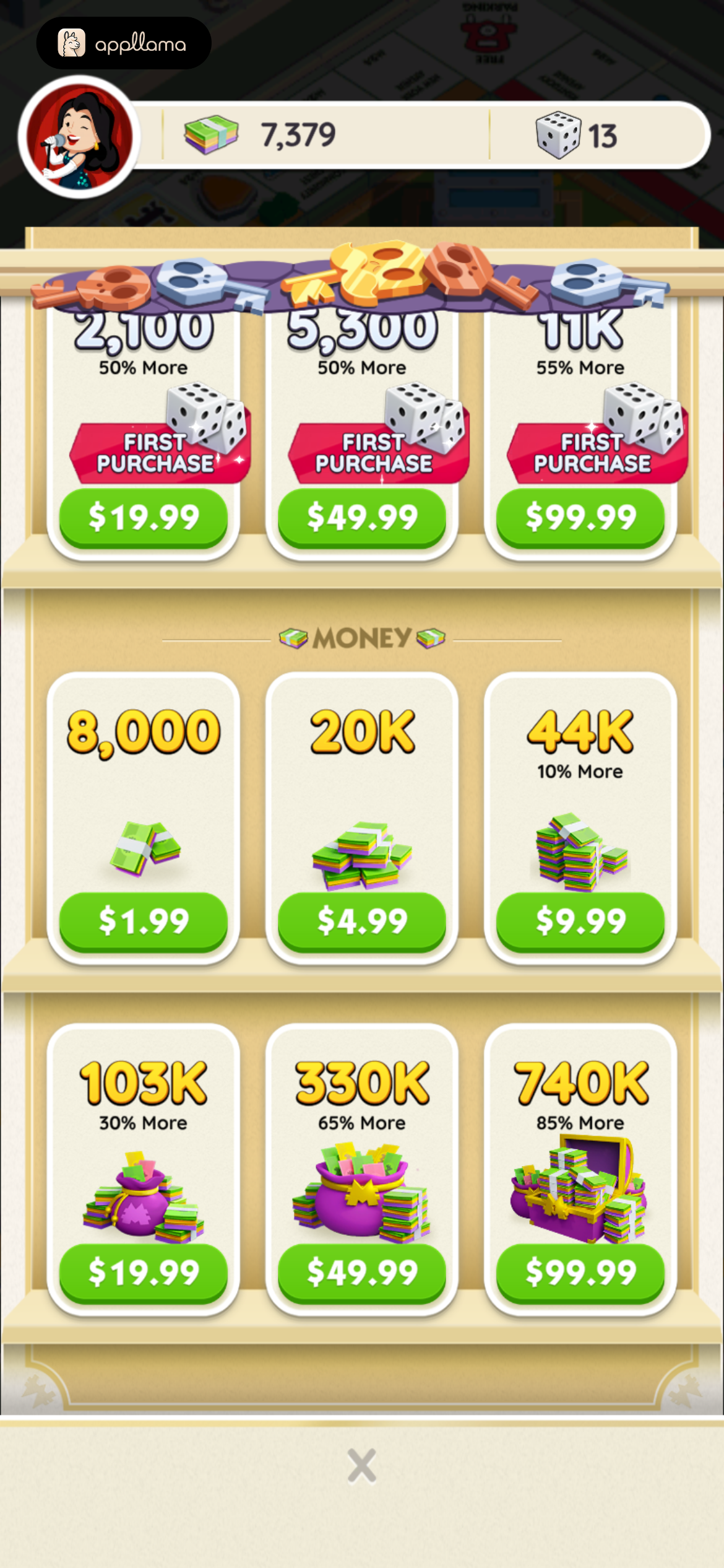 In-App Currency Store
