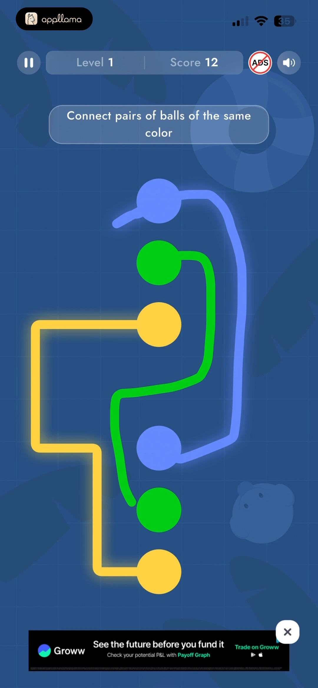 Connect Balls Gameplay