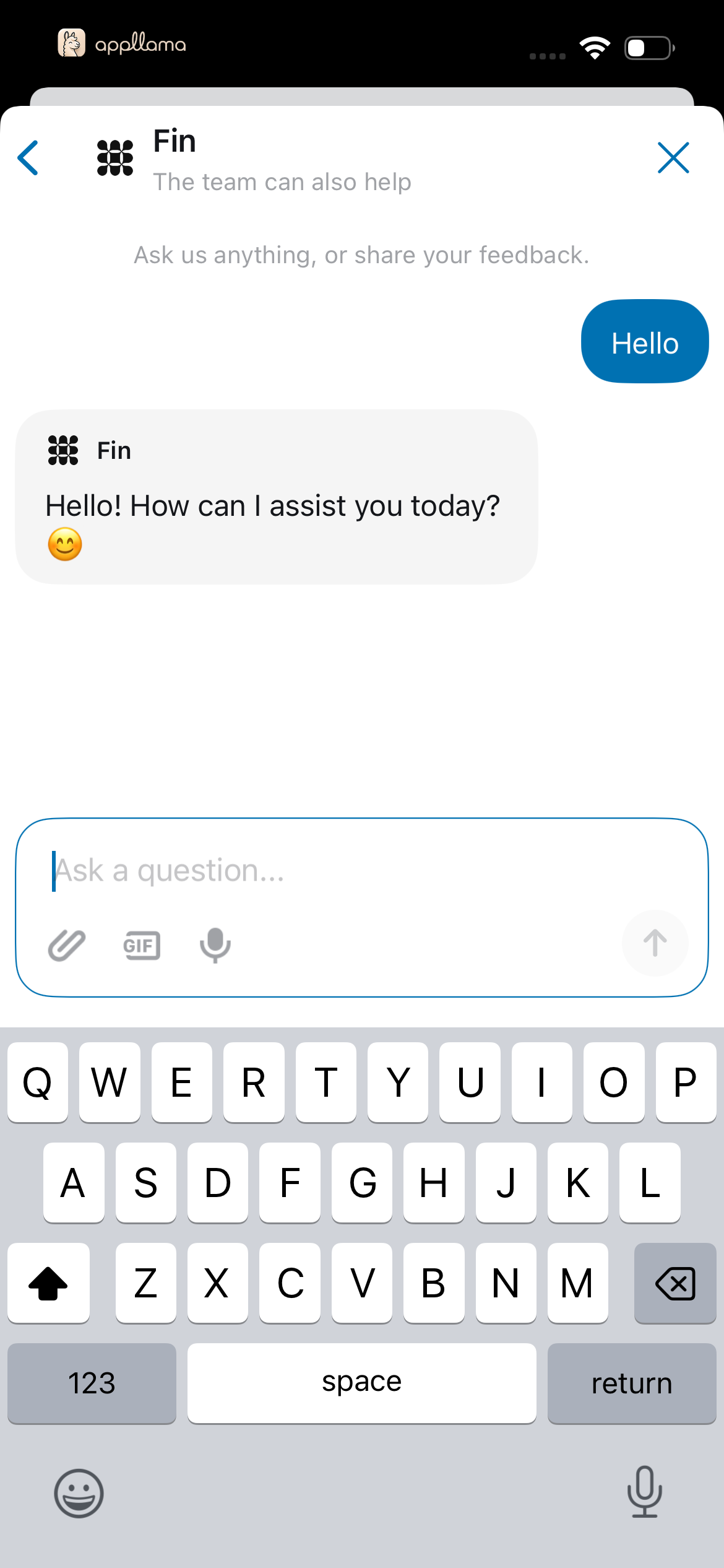 Support Chat