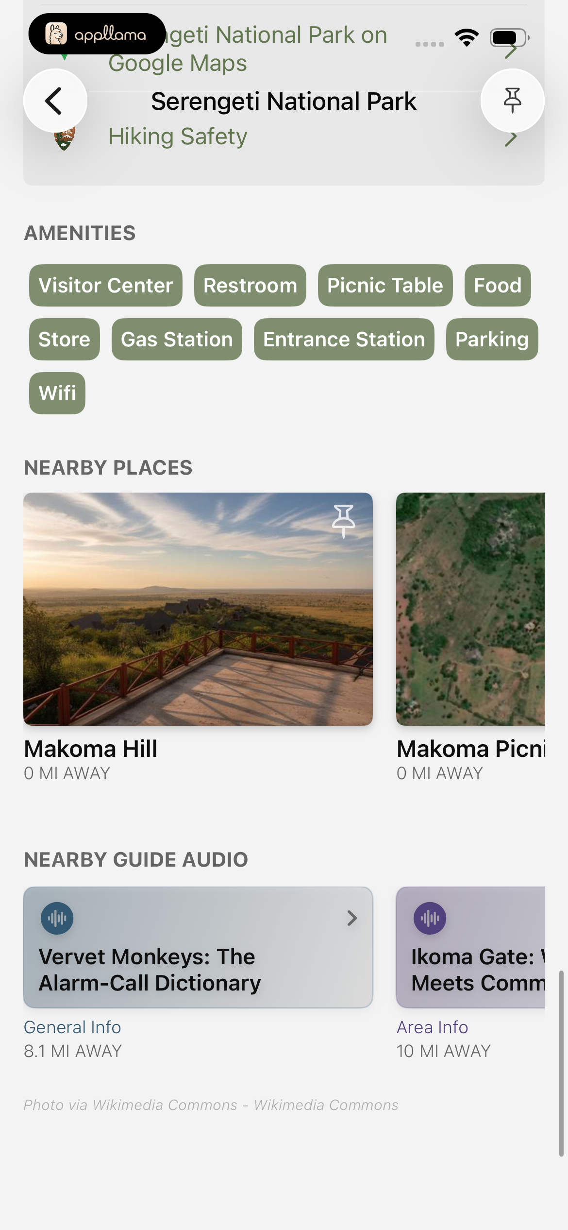 Park Nearby Places