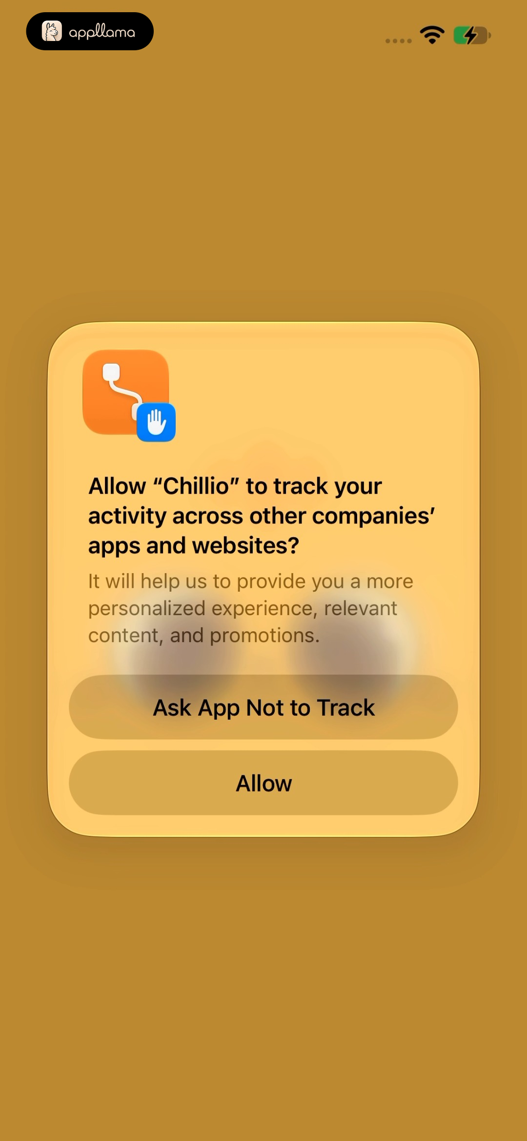 App Tracking Permission