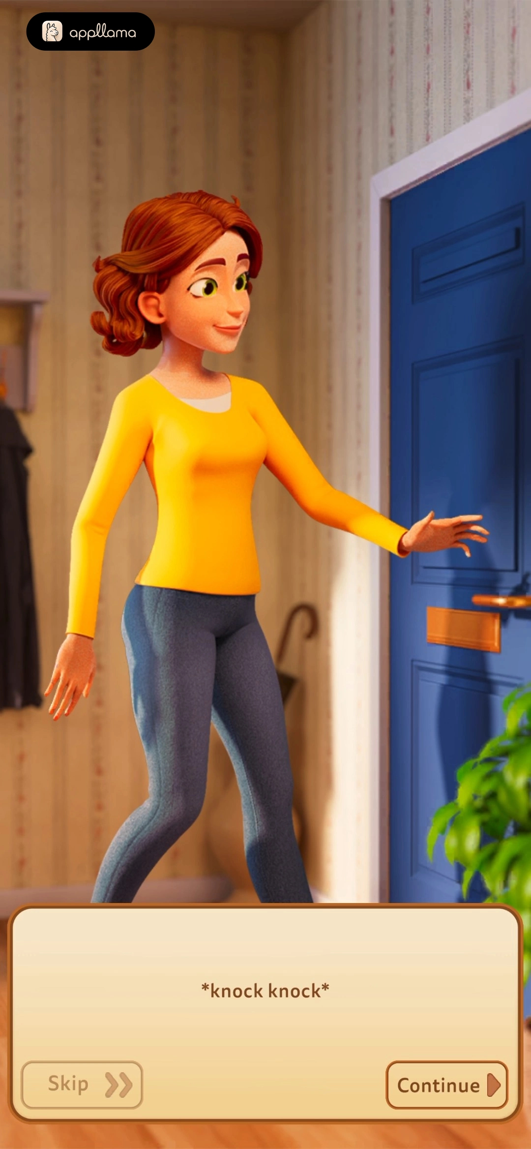 Opening Door Cutscene