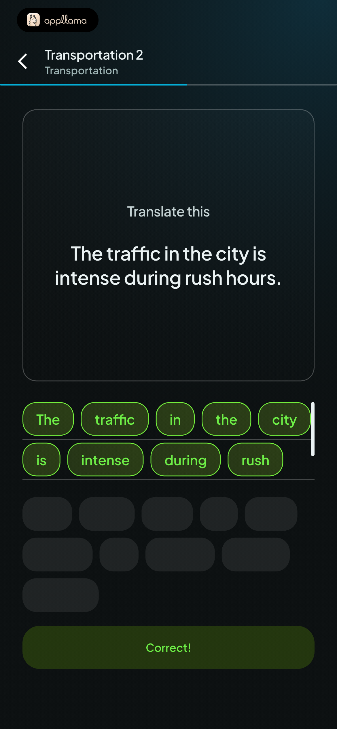 Sentence Word Ordering