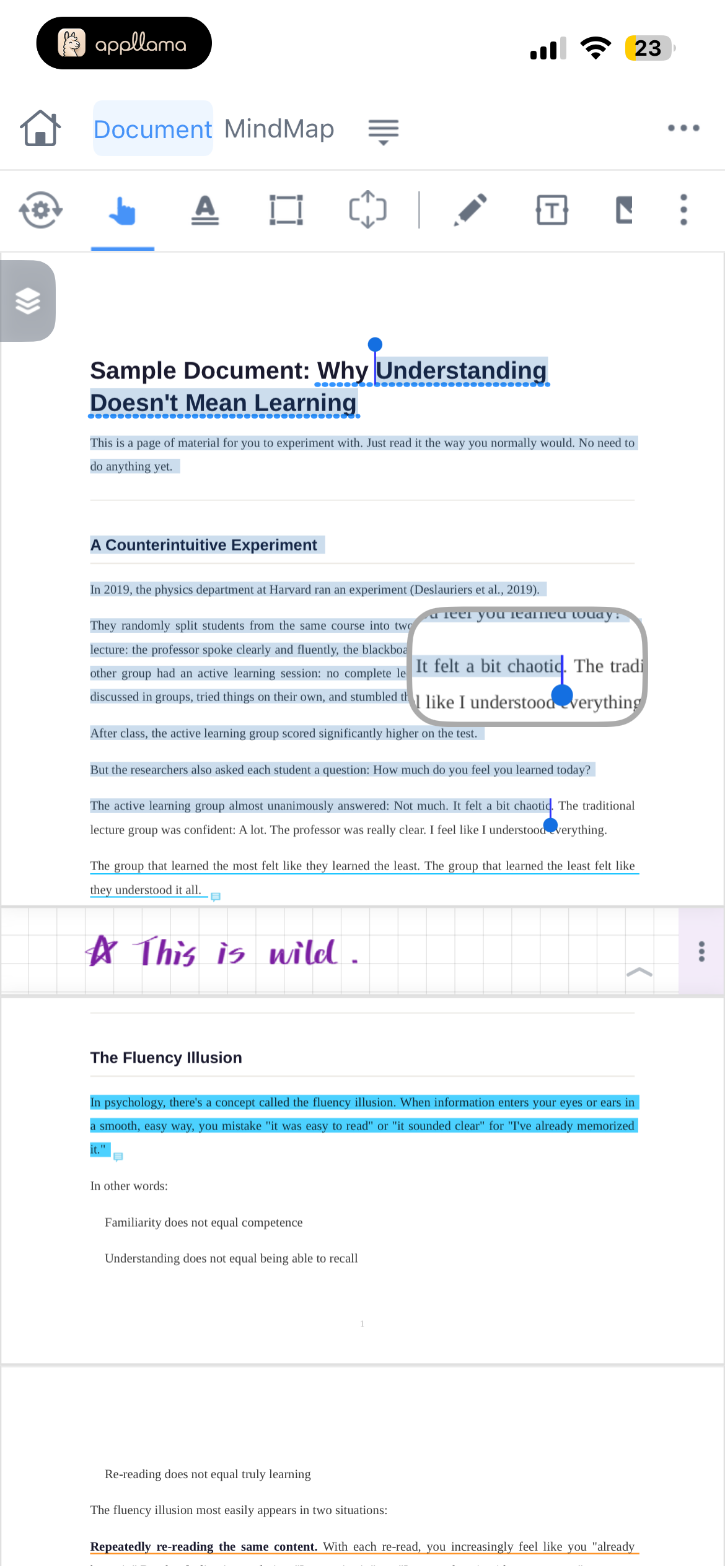 Document Selection
