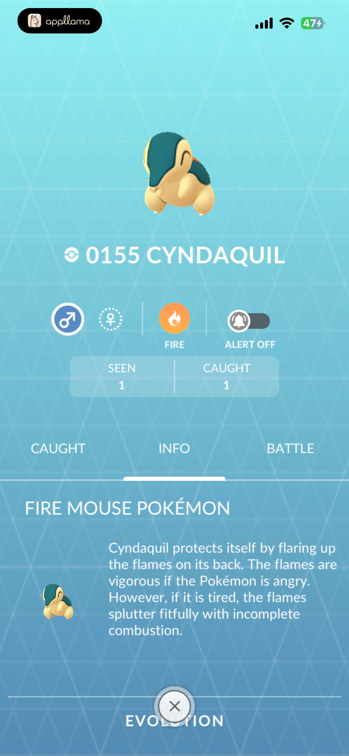 Pokédex Pokémon Info