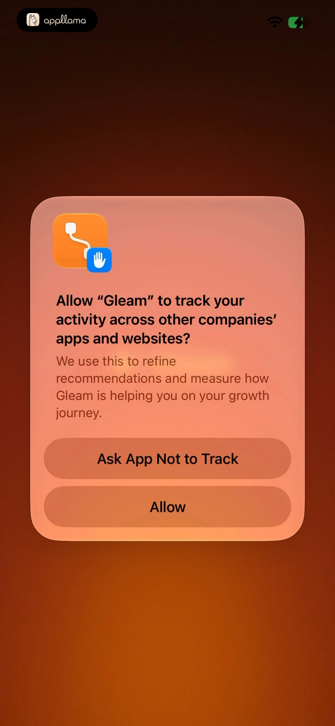 App Tracking Permission